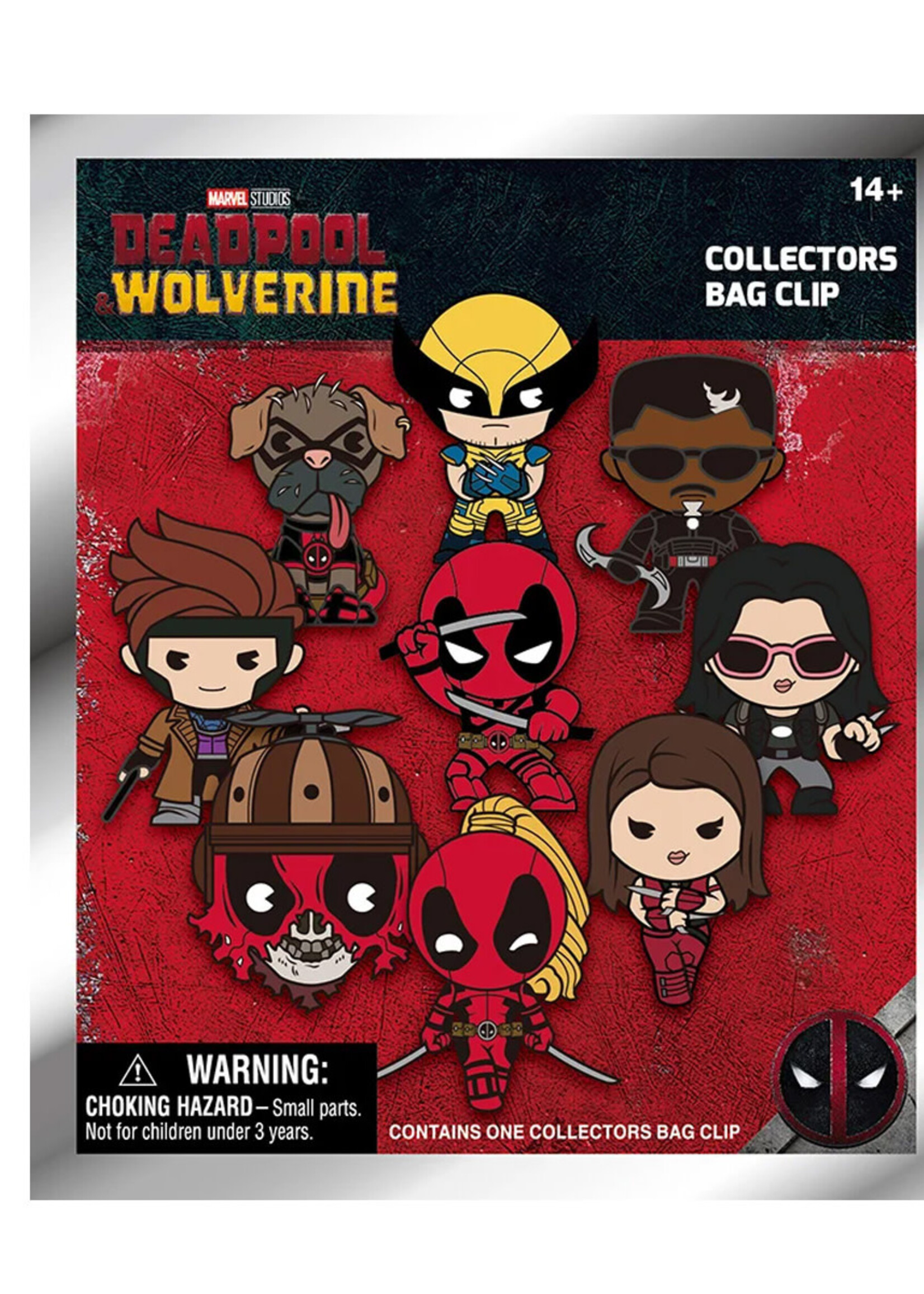 Marvel Deadpool Series 1 3D Foam Mystery Bag Clip