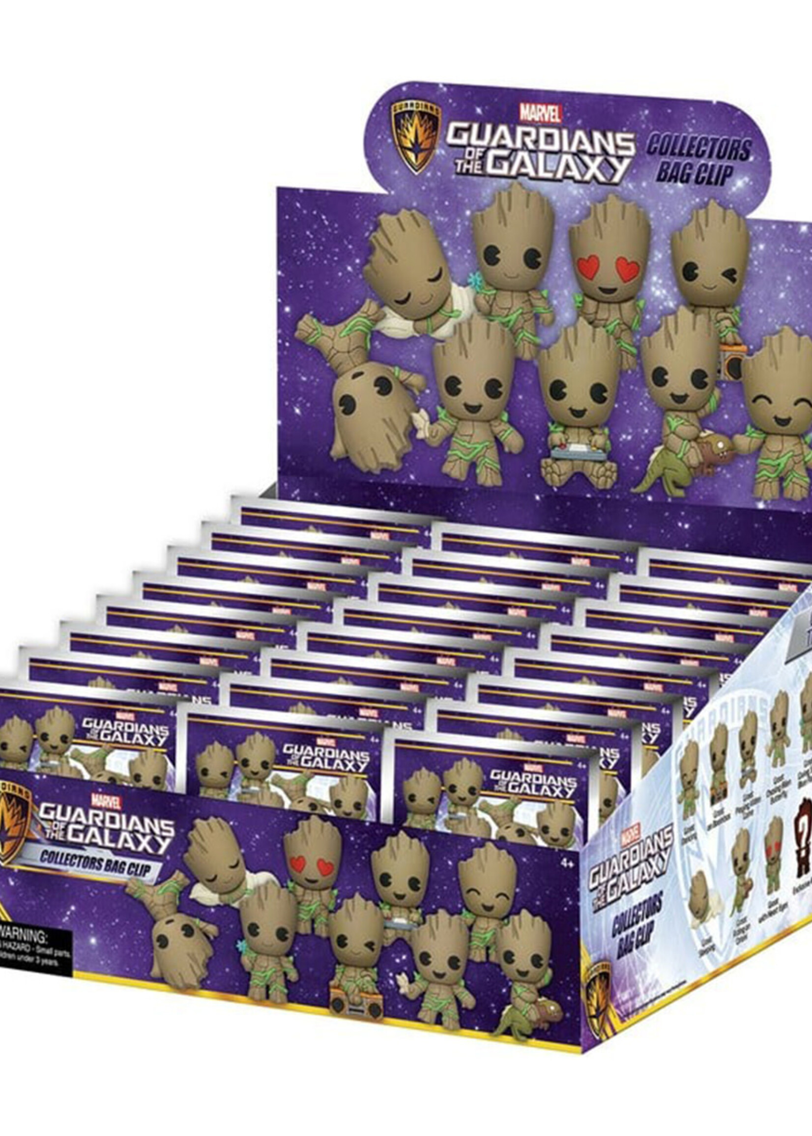 Marvel Groot Collection 3D  Foam Bag Clip Mystery