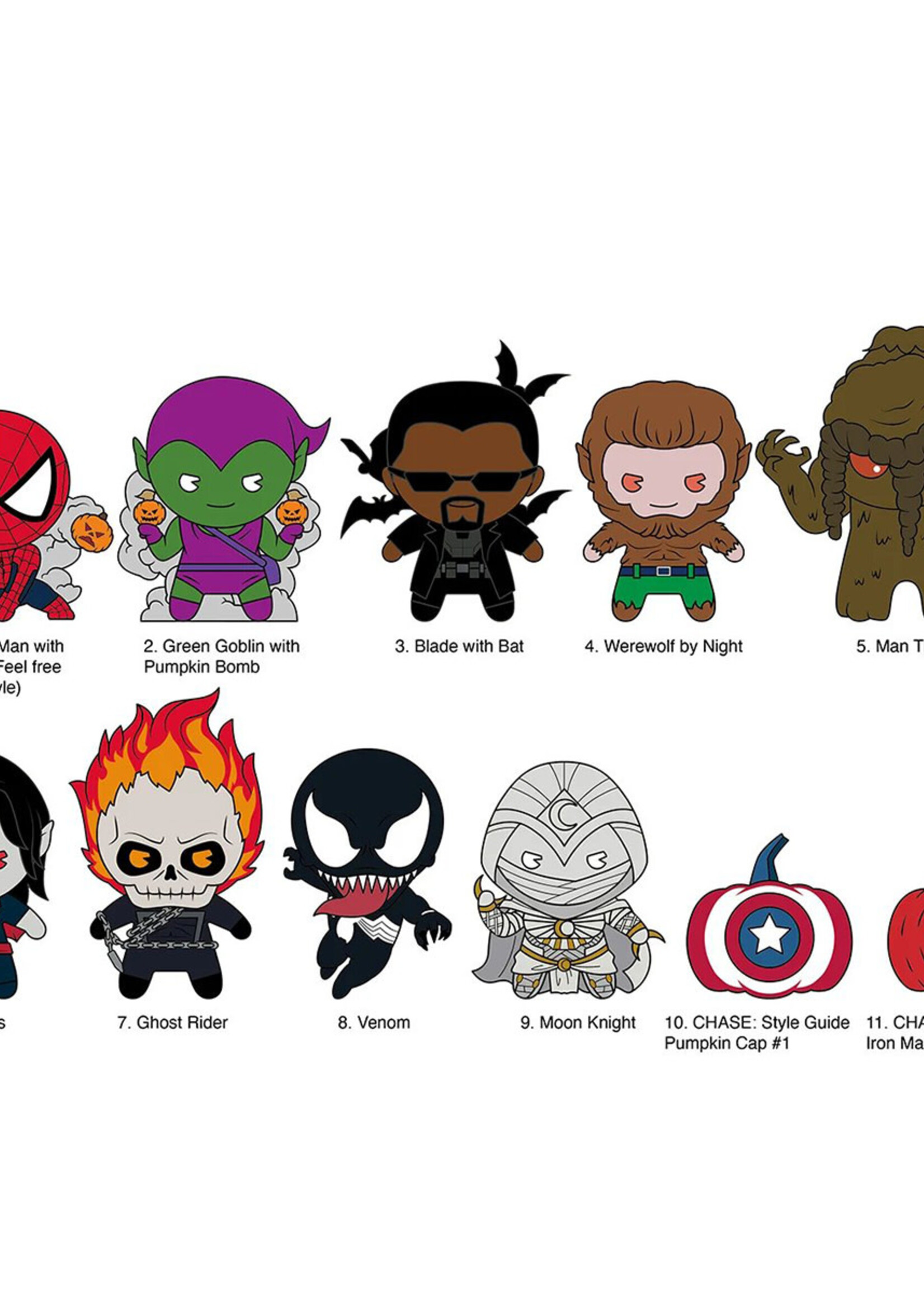 Marvel Halloween Series 1 3D  Foam Bag Clip