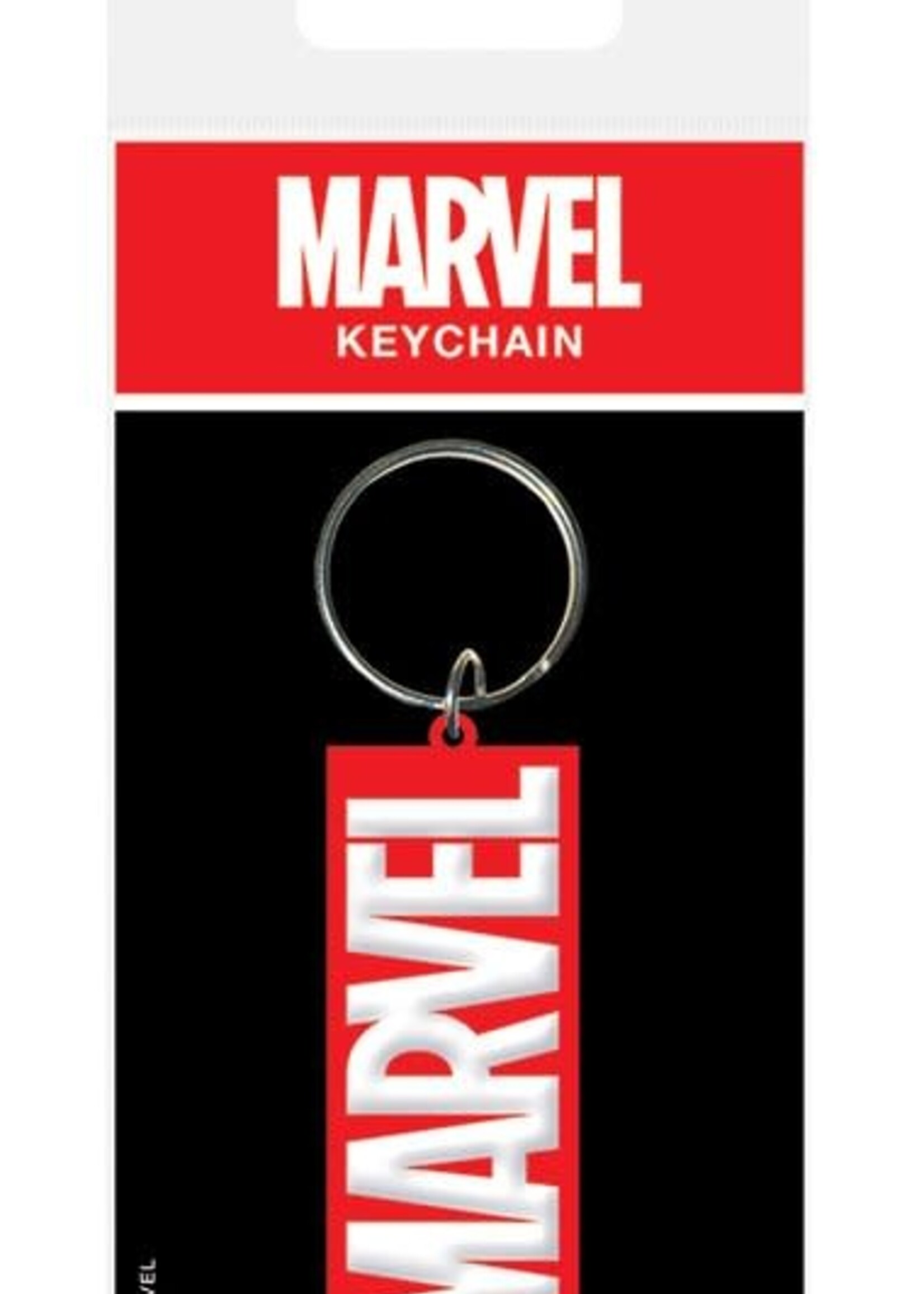 Marvel Rubber Keychain Logo
