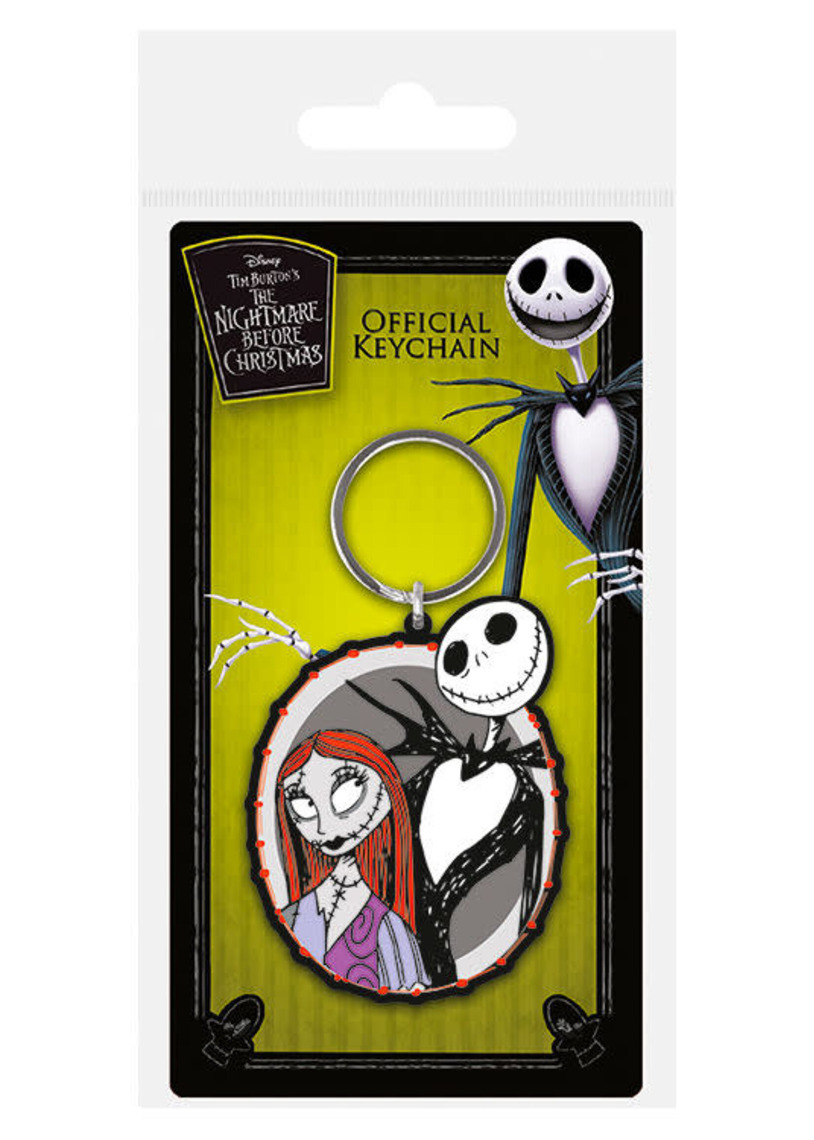 NBX Rubber Keychain Jack & Sally