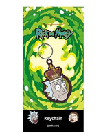 Rick And Morty King Of S#!t Rubber Keychain