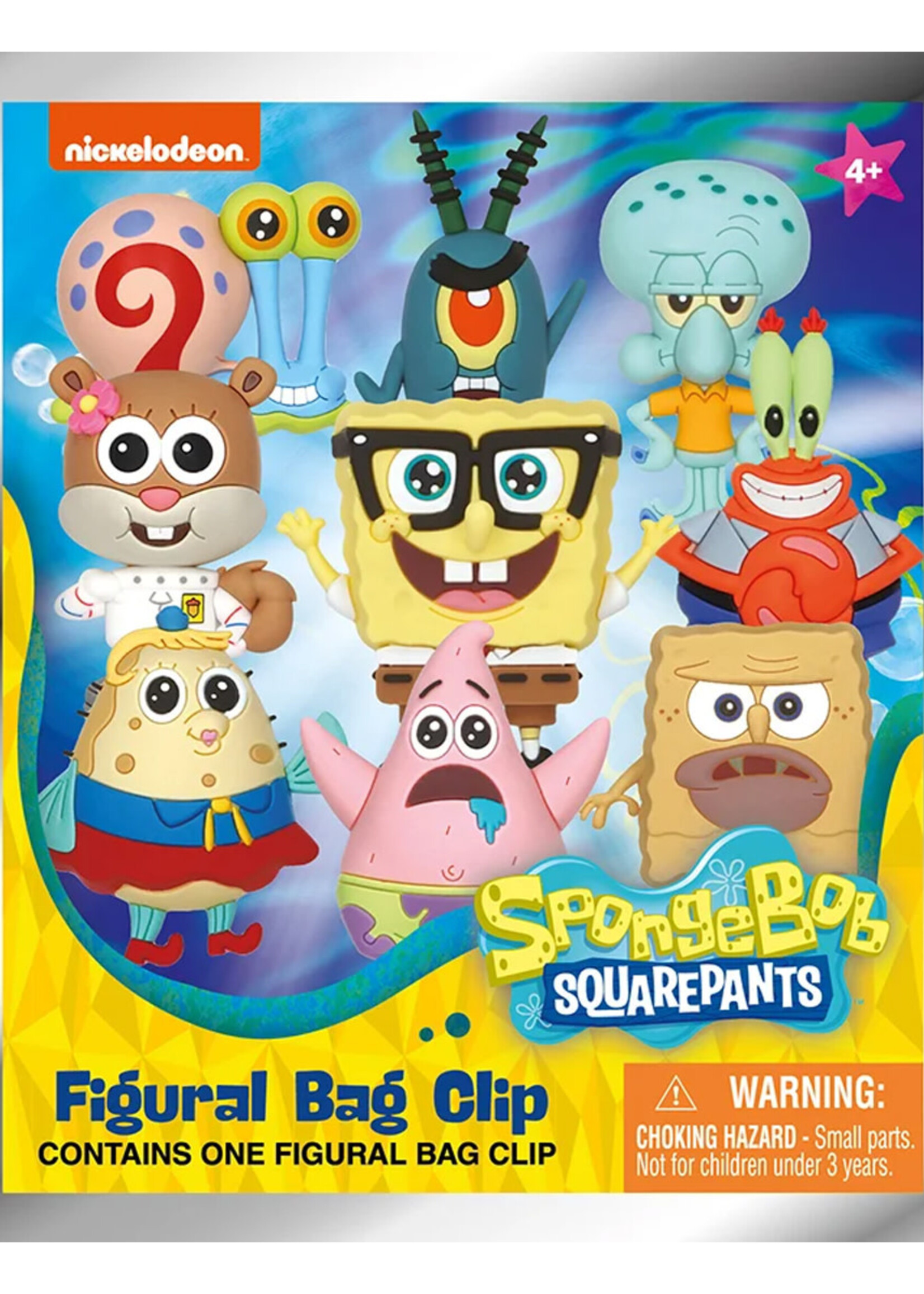 SpongeBob Squarepants 3D Foam Mystery Bag Clip