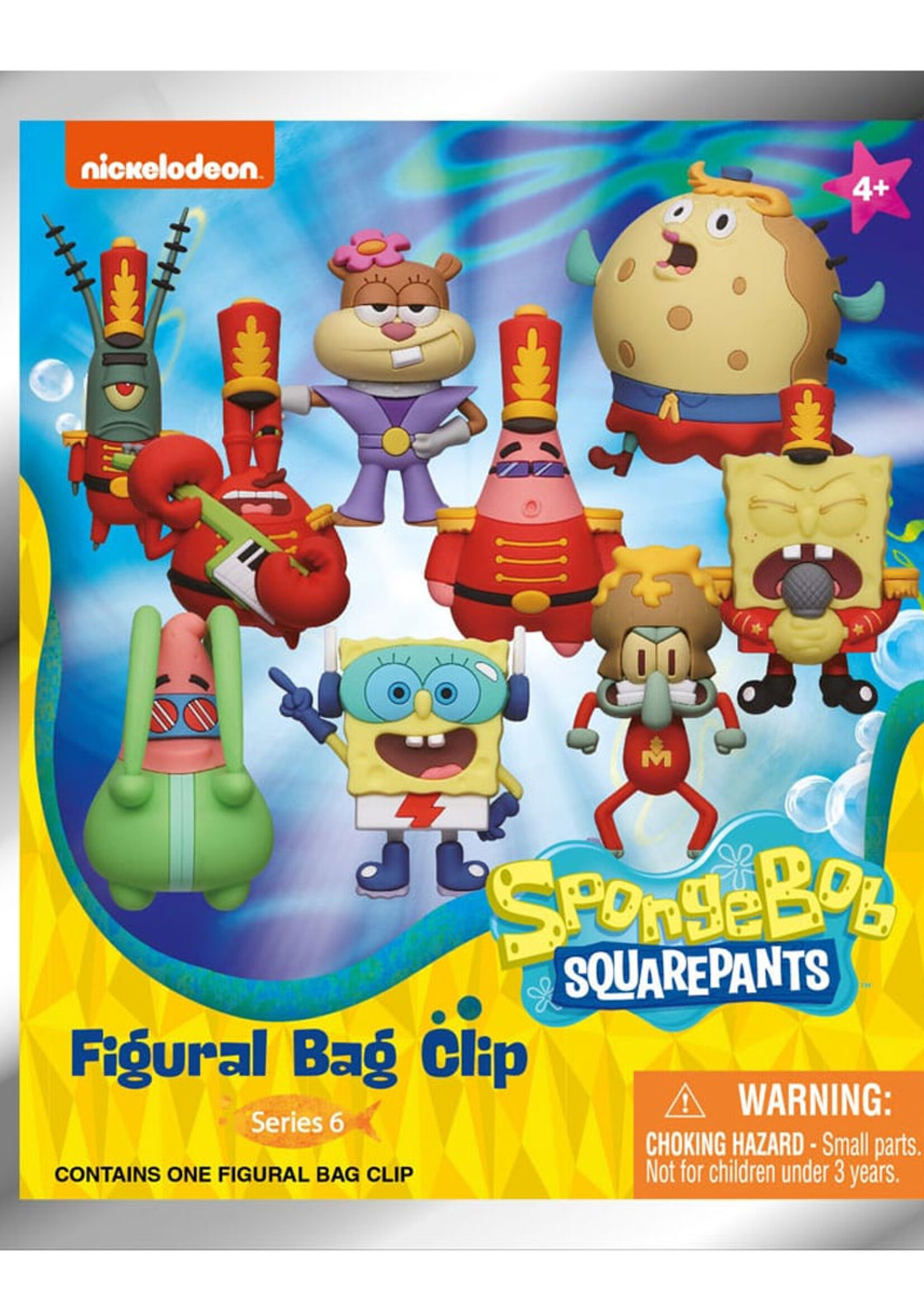 SpongeBob Squarepants Series 6  3D Foam Mystery Bag Clip