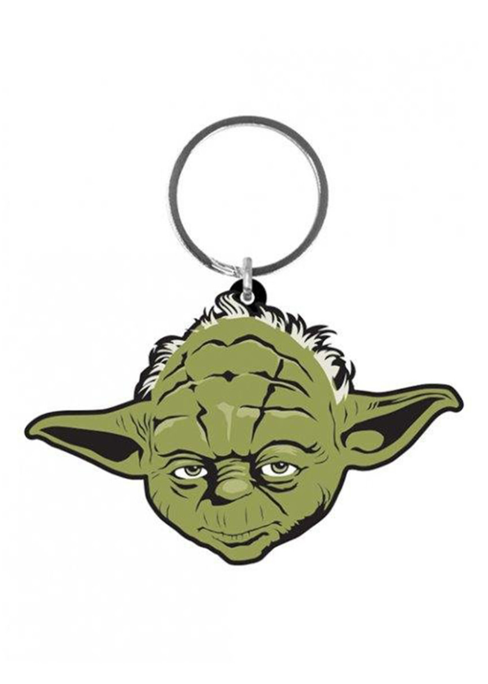 STAR WARS - RUBBER KEYCHAIN YODA 6 CM