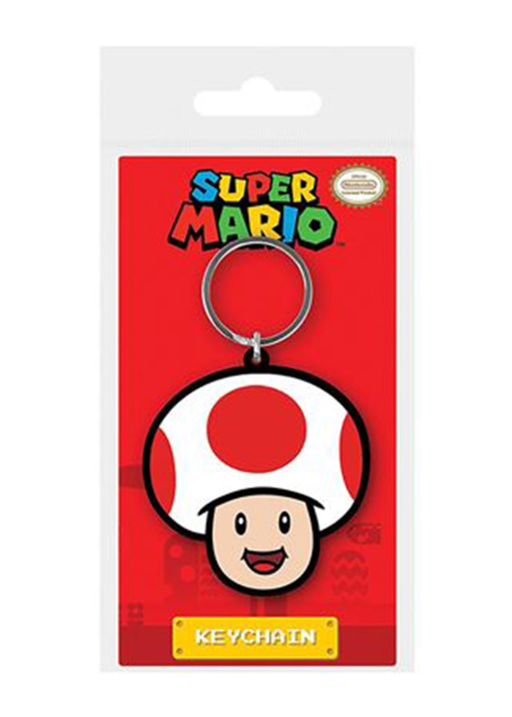 Super Mario Toad Keychain