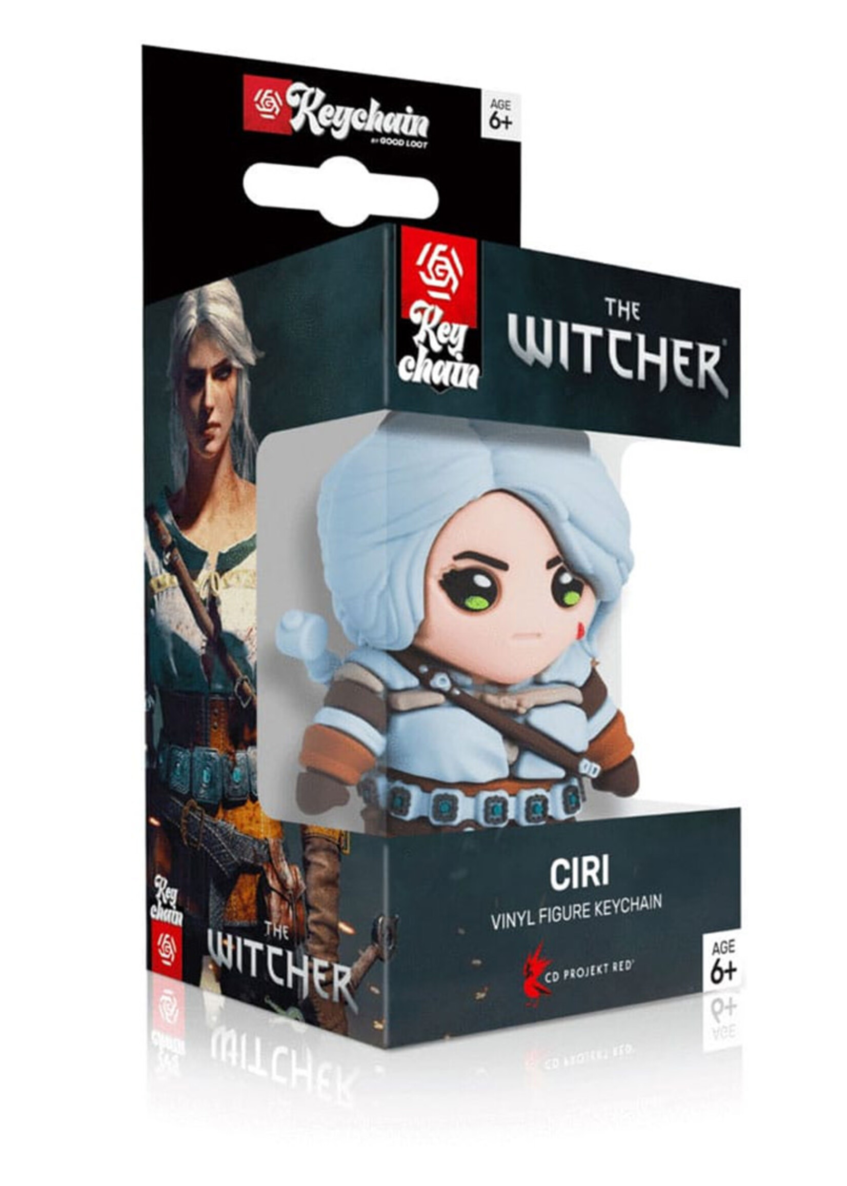 The Witcher Vinyl Keychain  Ciri