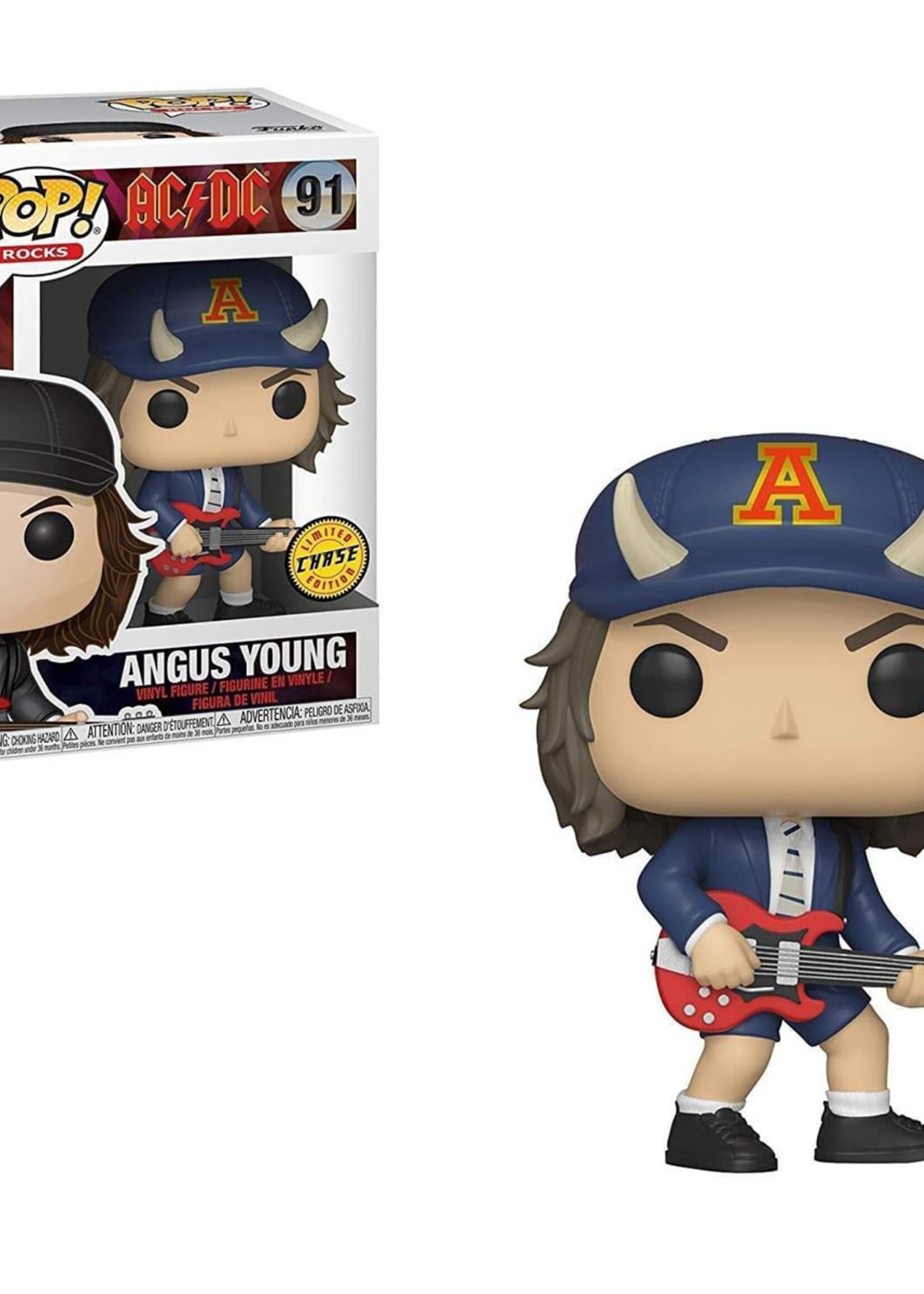 Rocks Funko Pop N° 91 Angus Young Chase