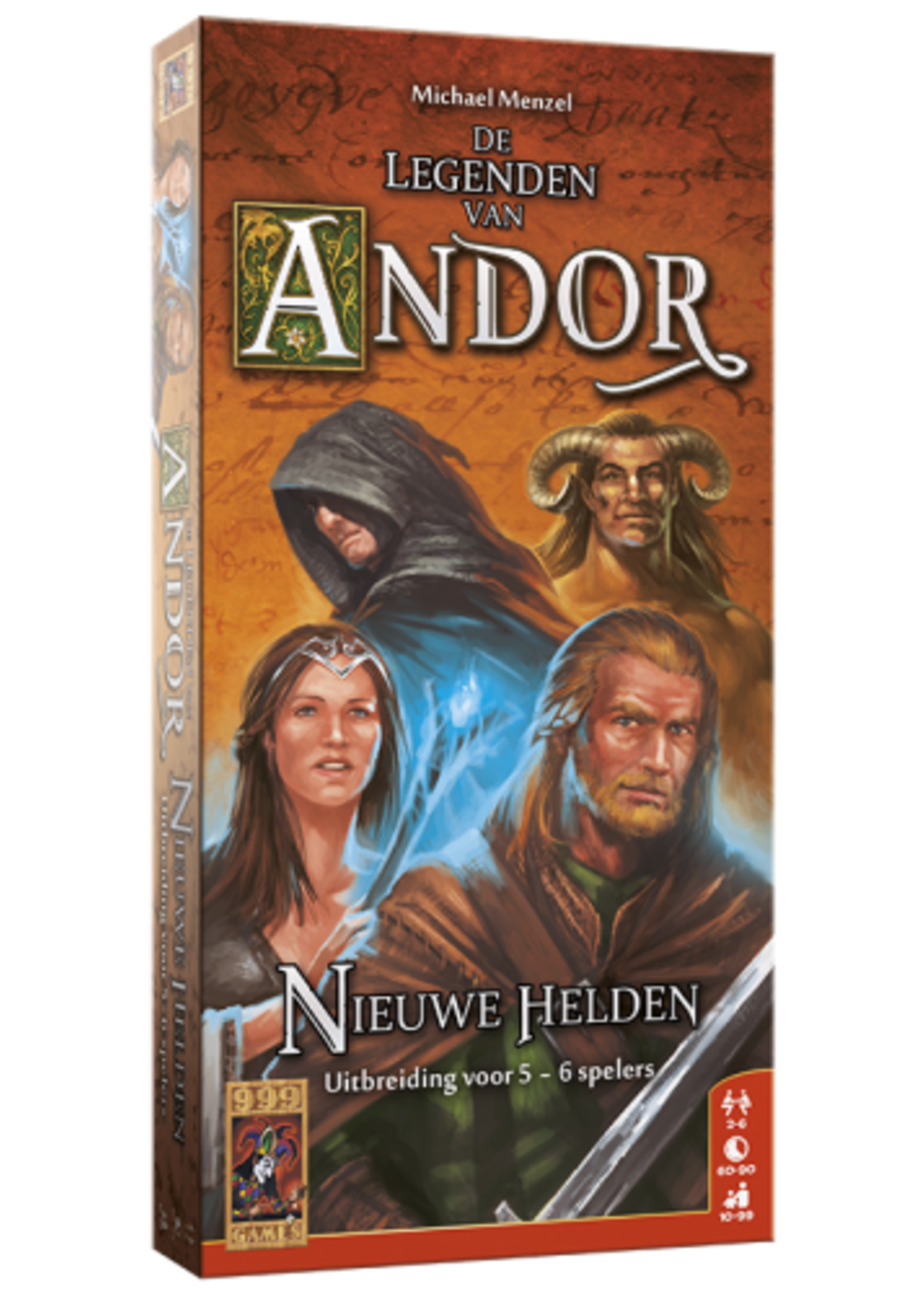 De Legenden van Andor Nieuwe Helden Uitbreiding 5/6 Spelers