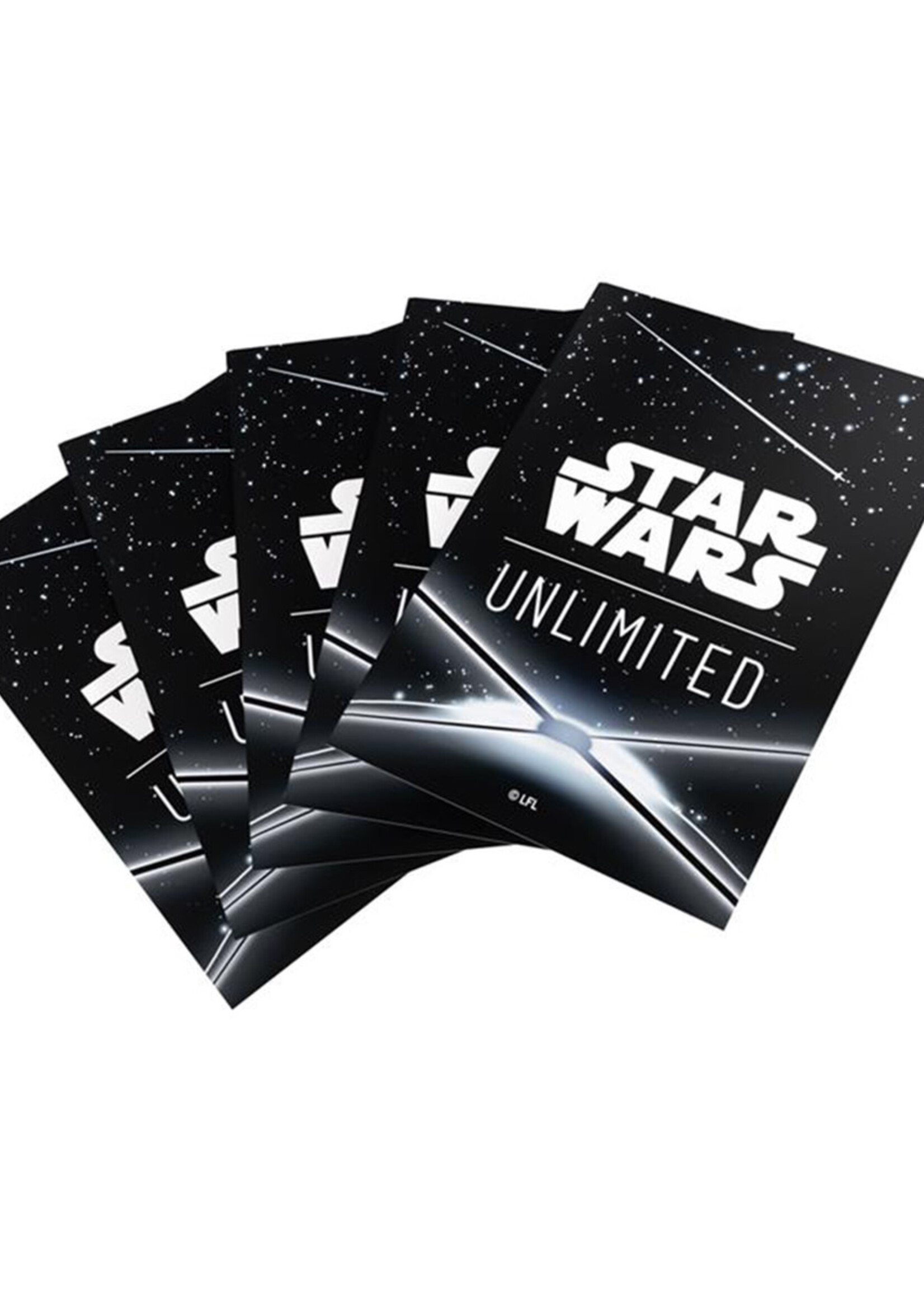 Star Wars Unlimited Art Sleeves Card Black Black