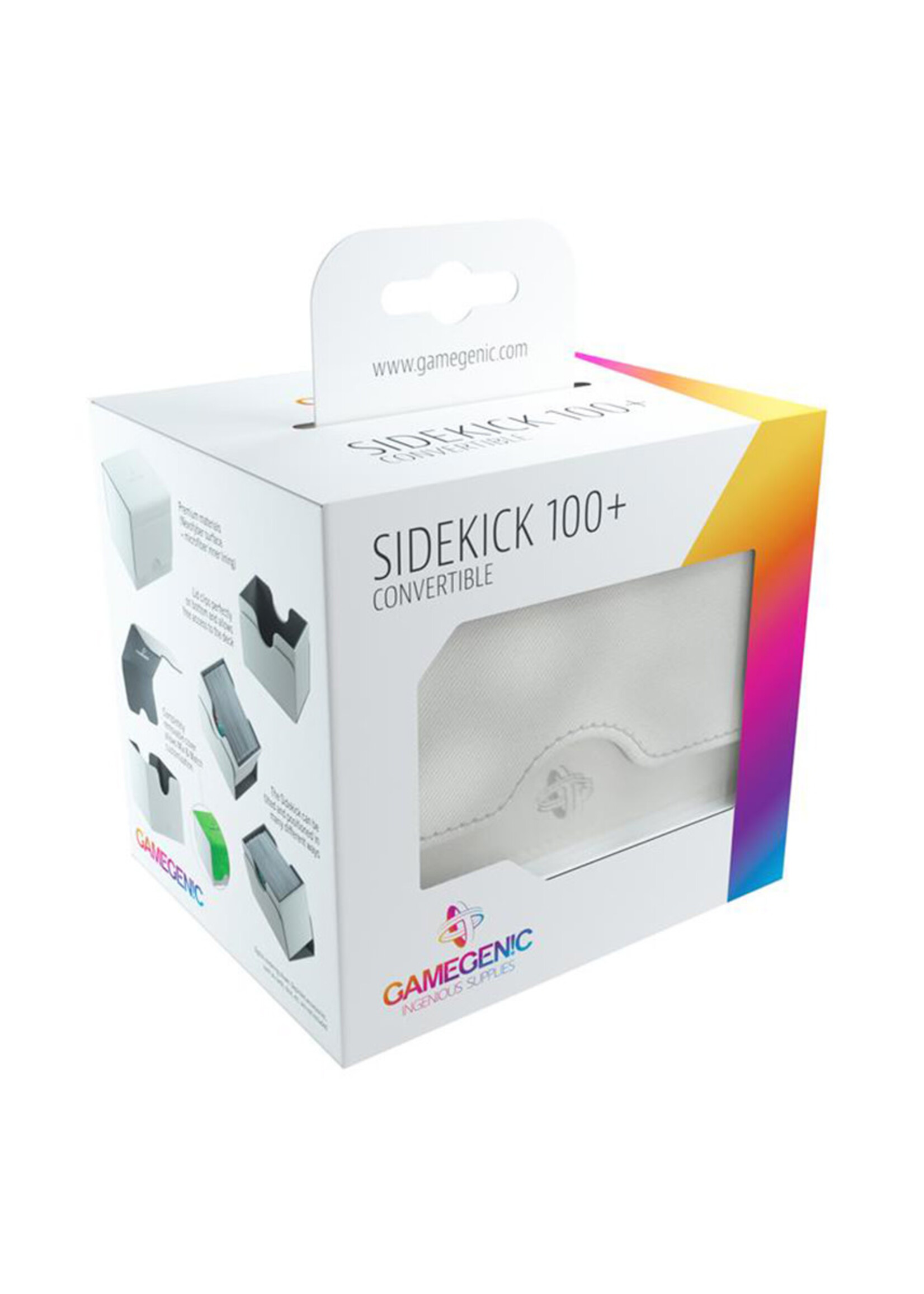 Deckbox Sidekick 100+  Convertible White