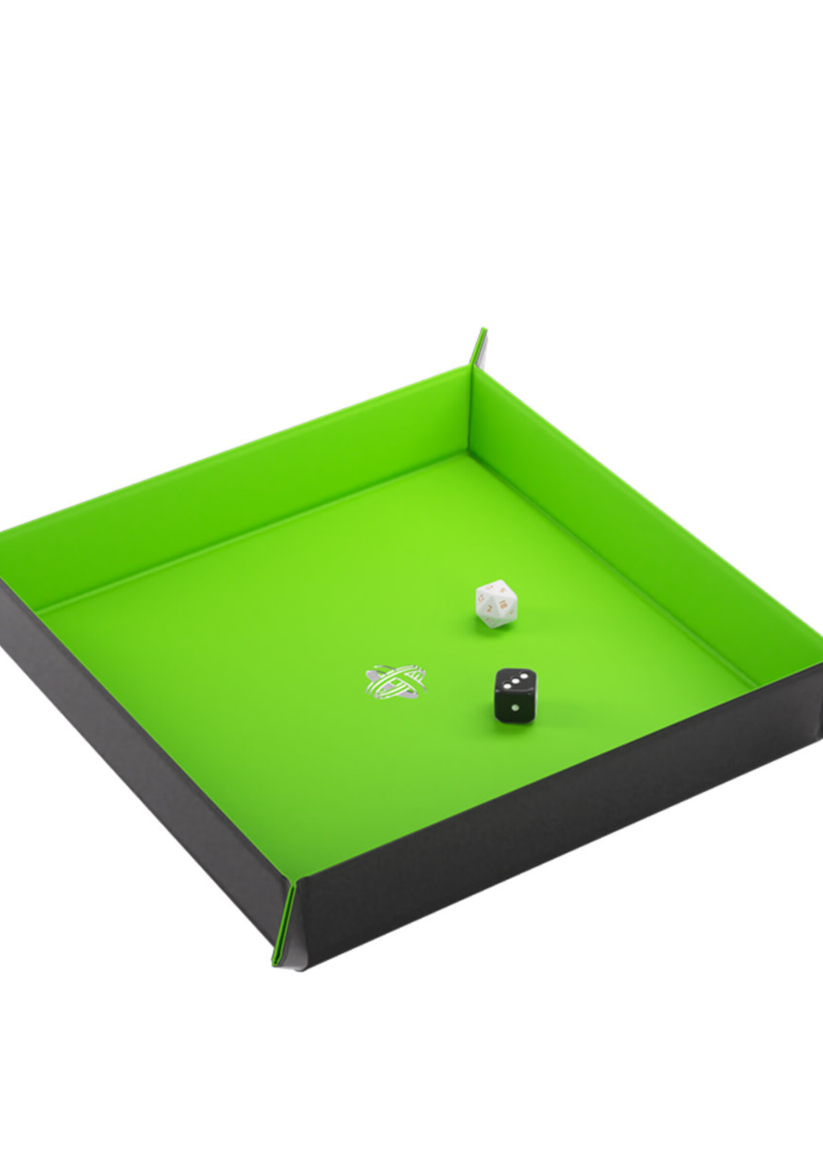 Magnetic Dice Tray Square Black Green