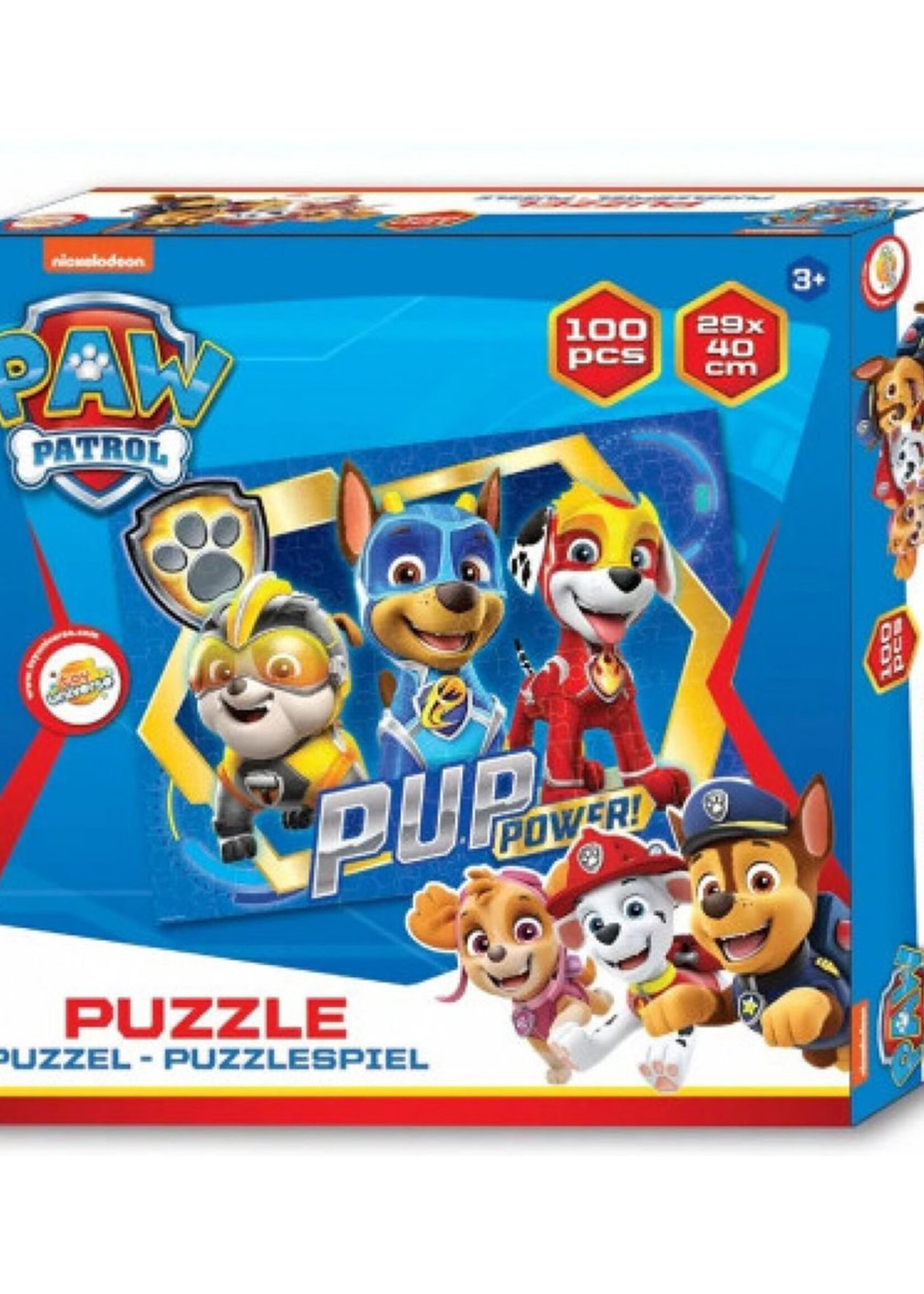 Puzzel Paw Patrol 100pcs Pup Power