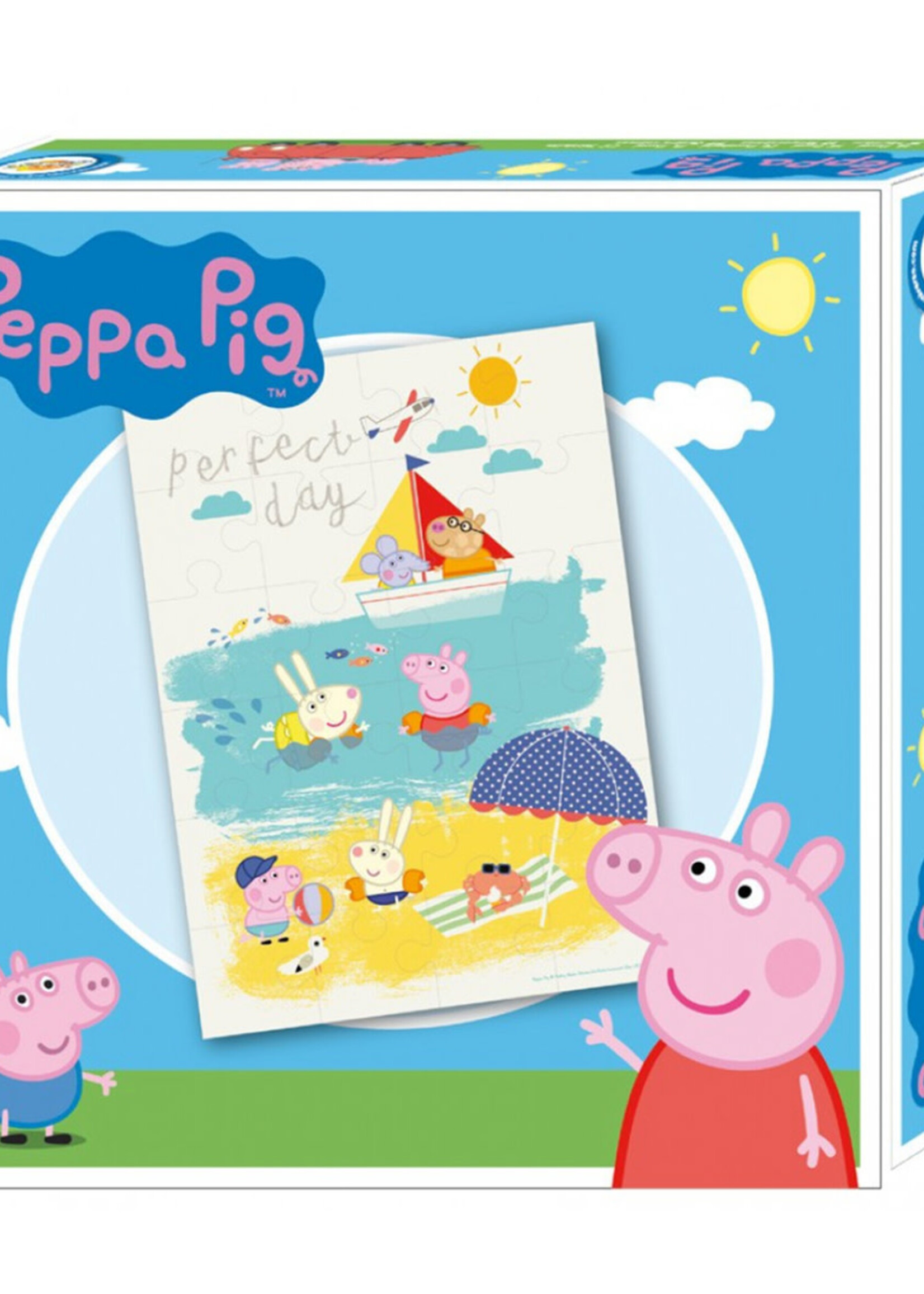 Peppa Pig puzzel 24pcs Beach