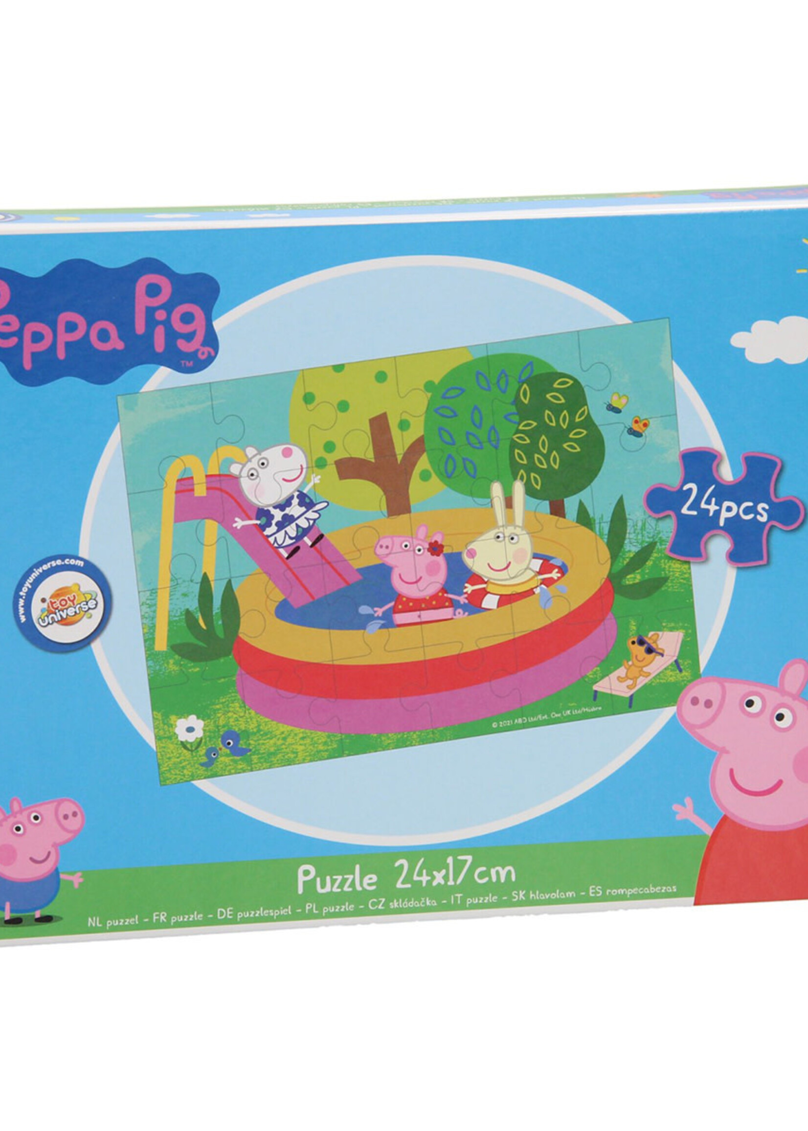 Peppa Pig Puzzle Pool 24 Pcs  24X17cm