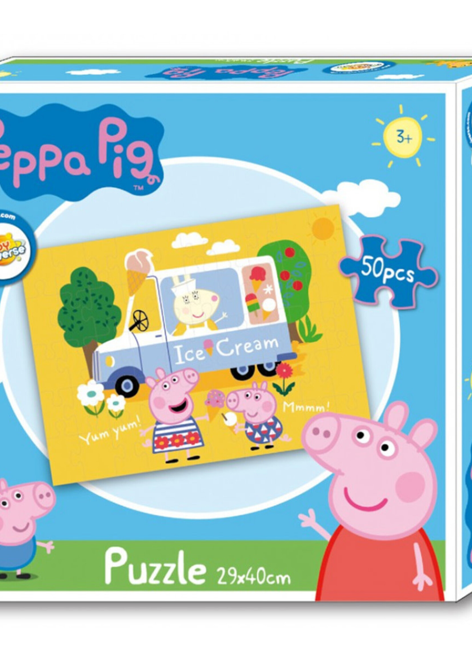 Peppa Pig puzzel 50pcs Ice Cream Truck