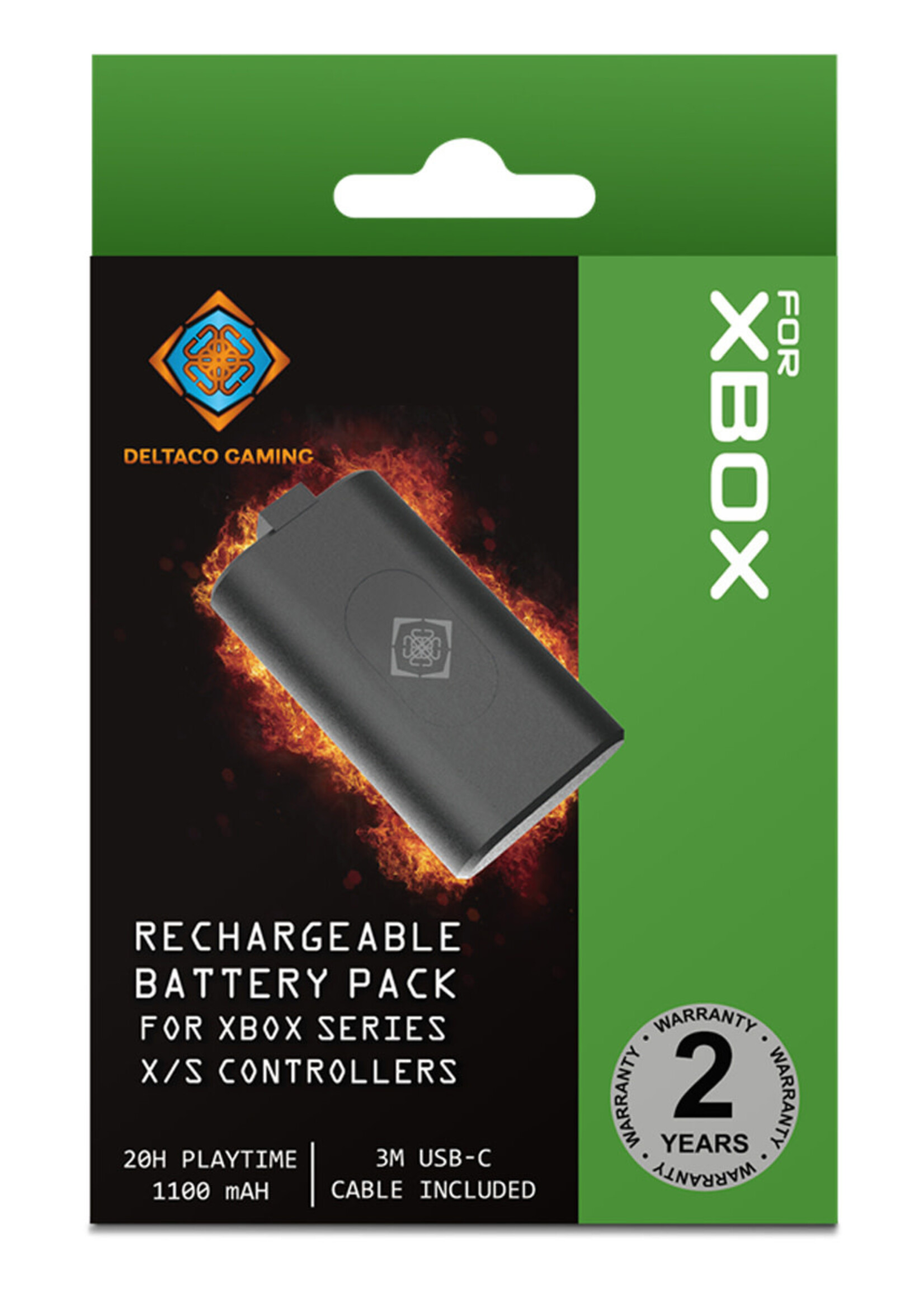 Deltaco Gaming Oplaadbare Batterij Voor Xbox Series X