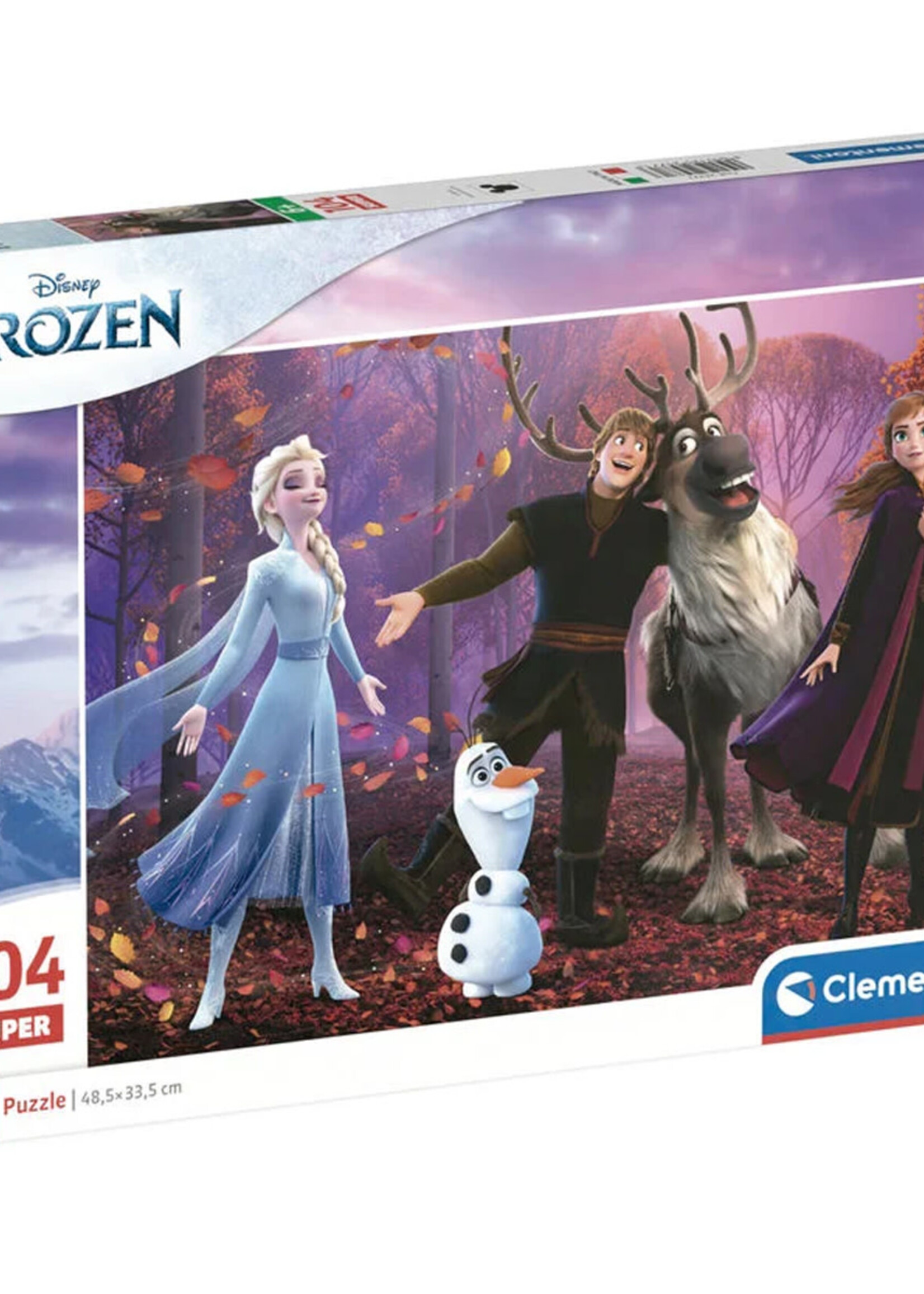 Disney Frozen Super Color Puzzle 104P
