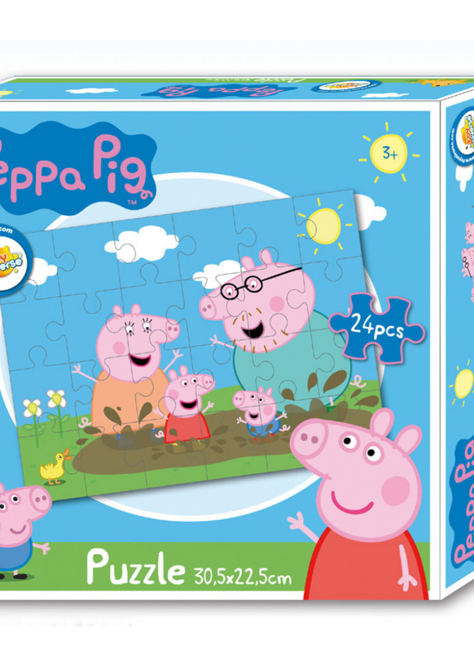Peppa Pig puzzel 24pcs Family
