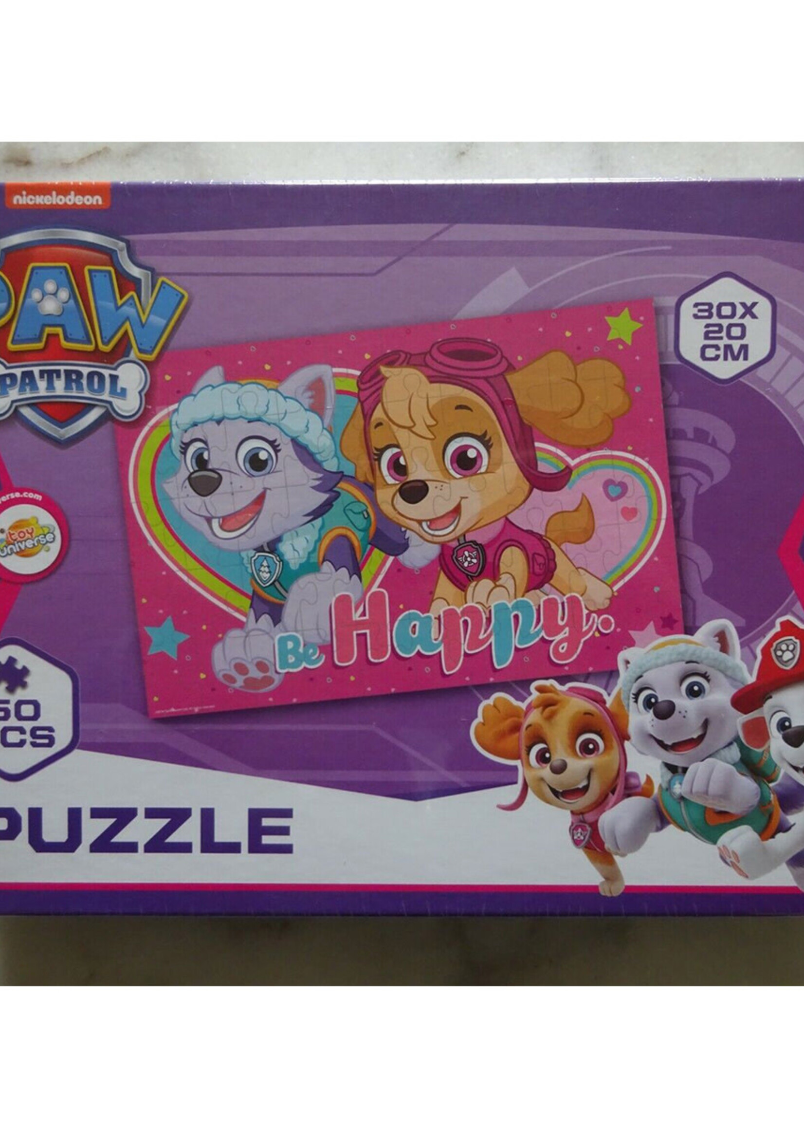 Paw Patrol Be Happy Puzzle  50pcs 30c20cm
