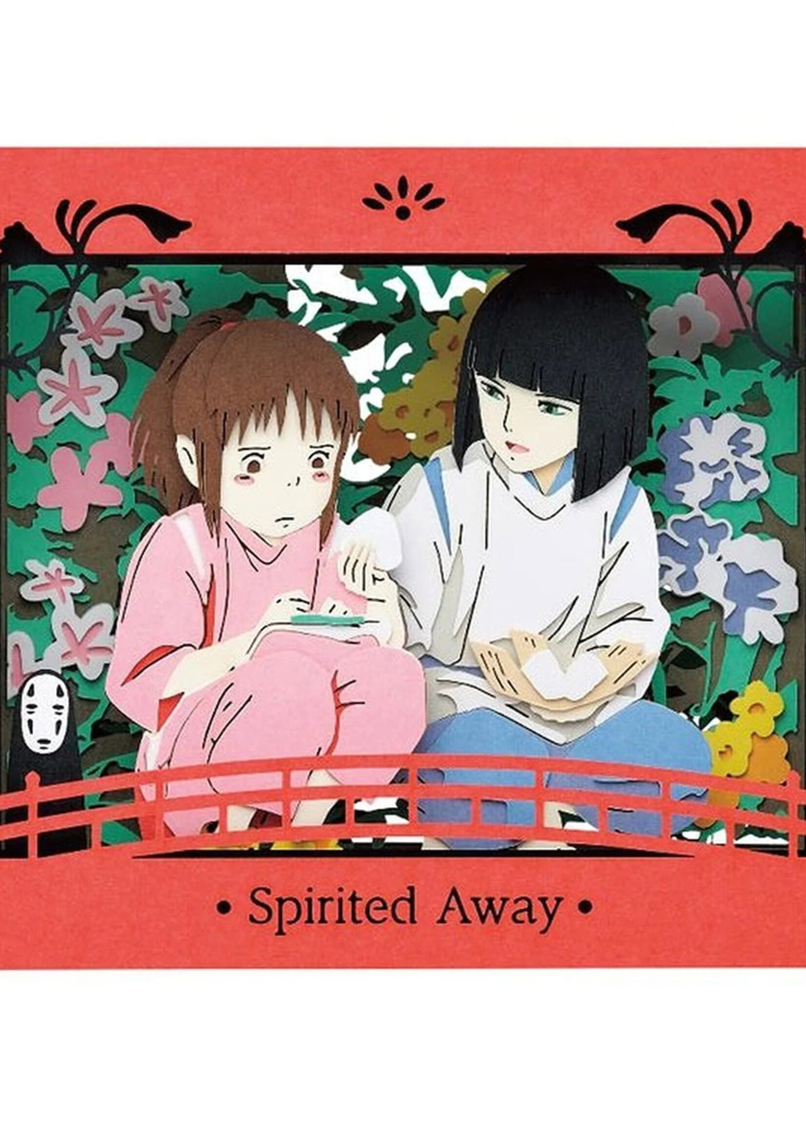 Ghibli Le voyage de Chihiro Haku Onigri Paper Theater