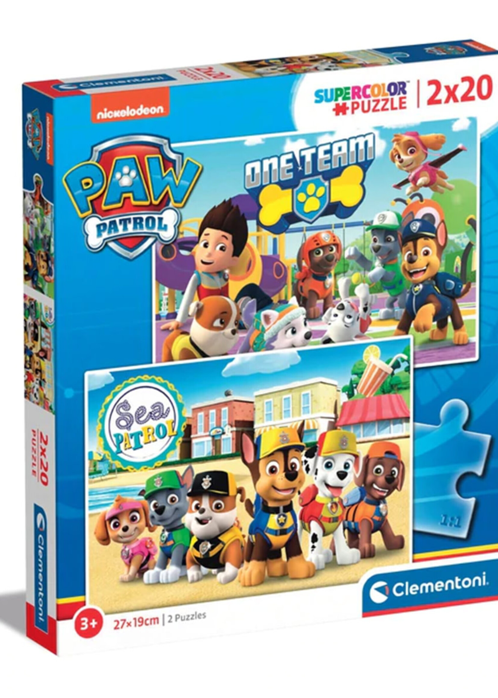 Paw Patrol 2 Puzzle 20p