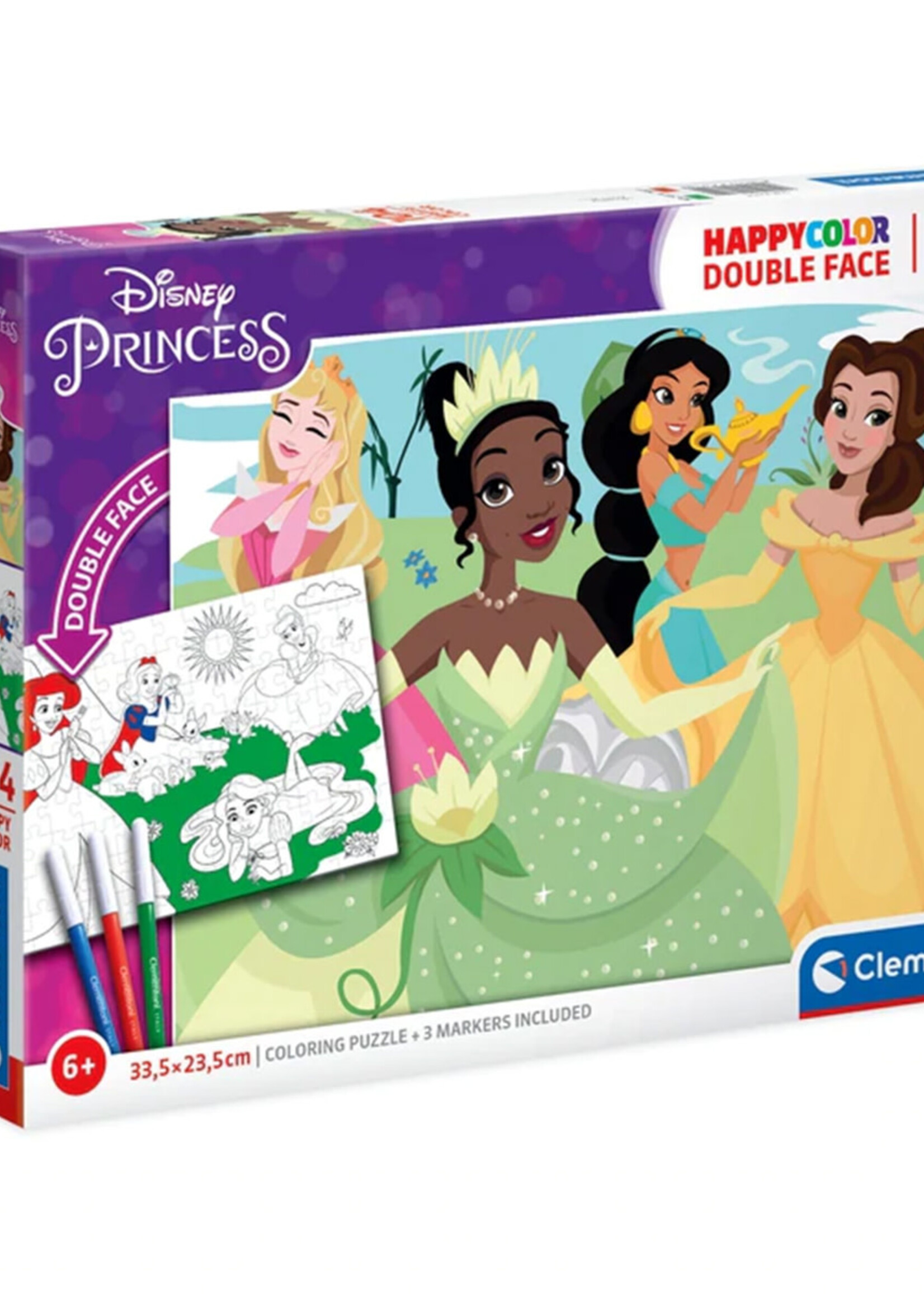 DISNEY - Princess - Happy Color Puzzle 104P