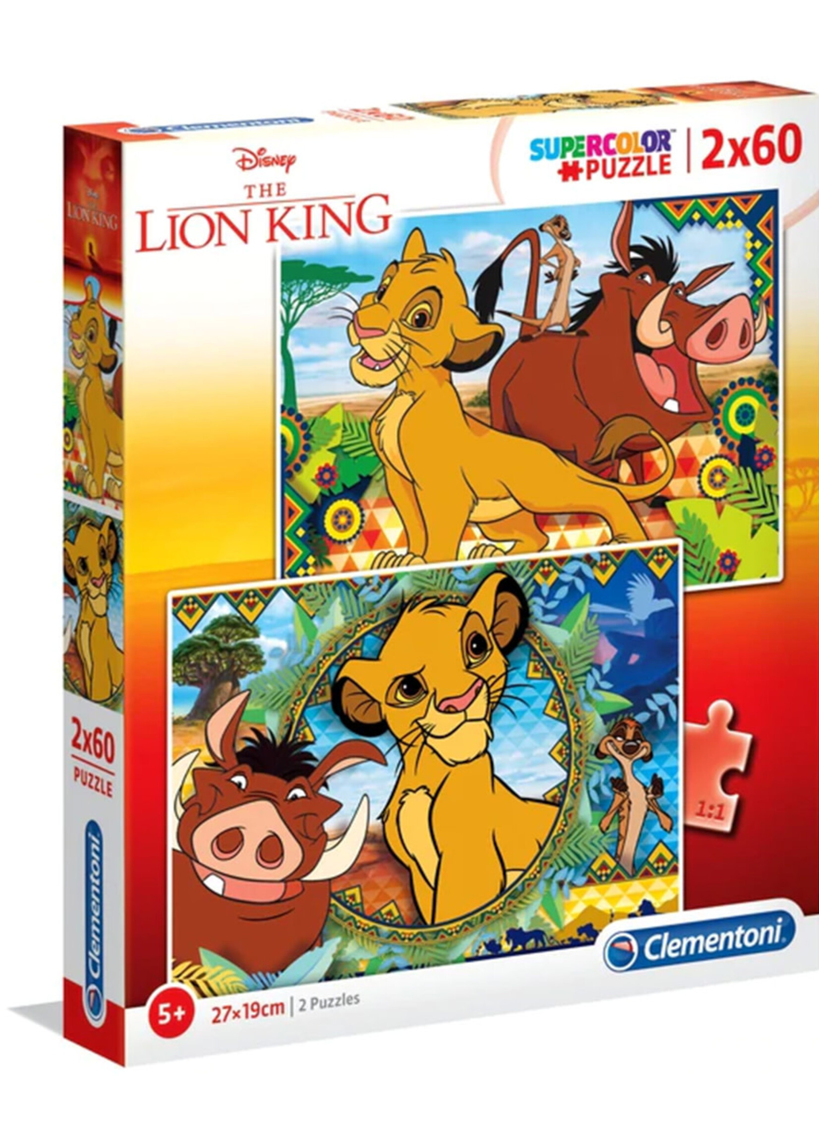 DISNEY - The Lion King  2 Puzzle 60 P