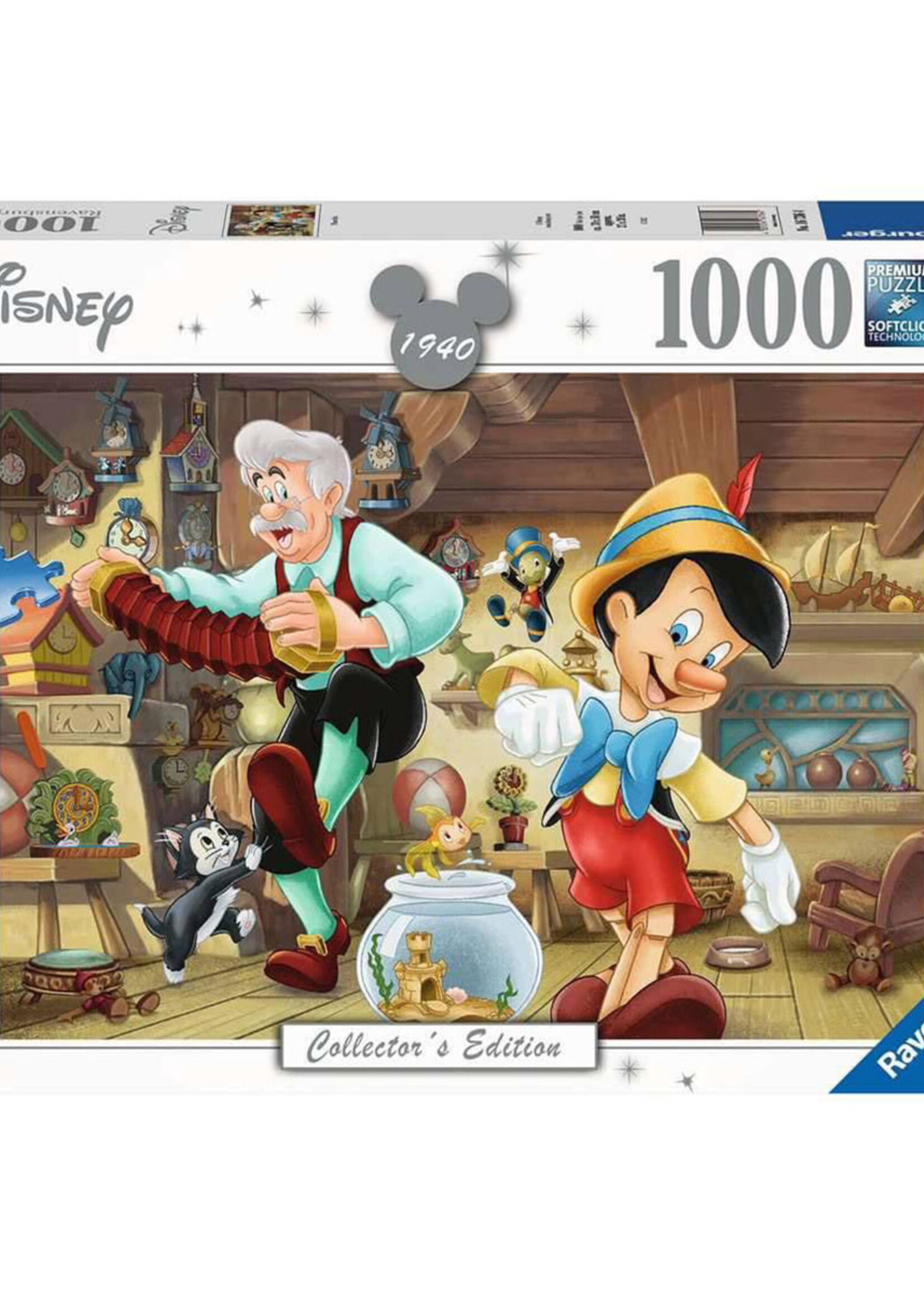 DISNEY - Puzzle Collector's Edition 1000P - Pinocchio