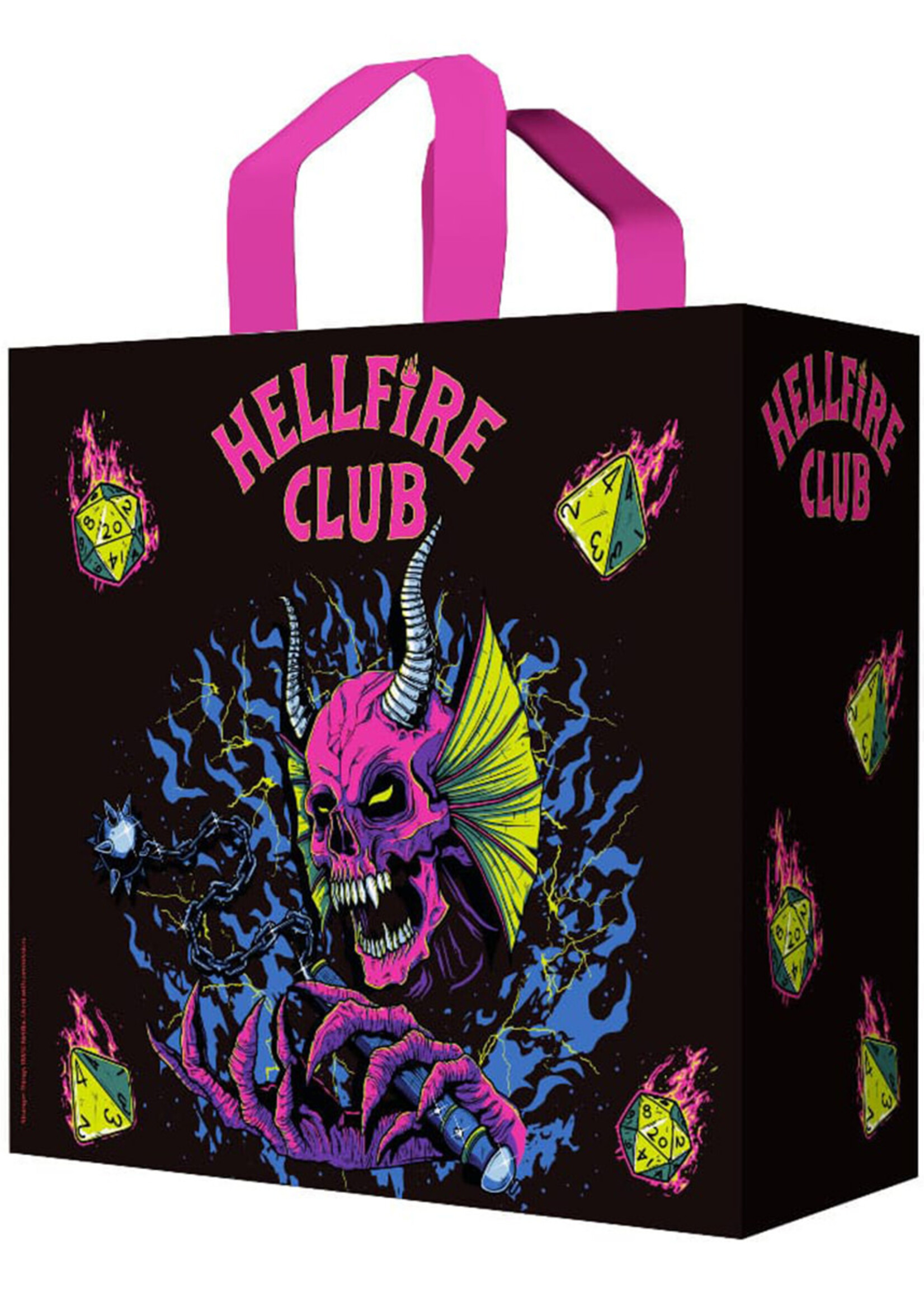 Stranger Things Shopping Bag  Hellfire Club