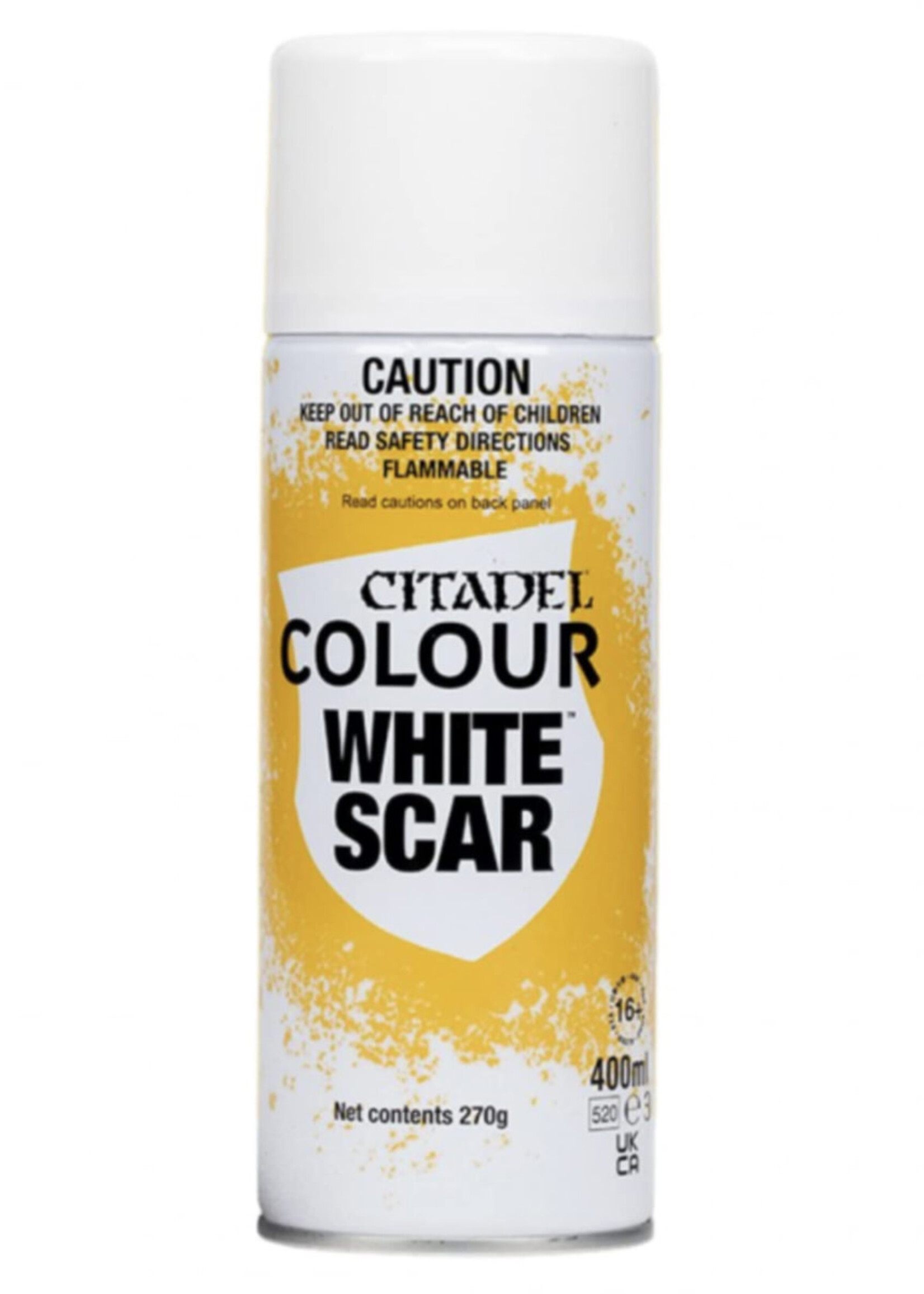 Citadel White Scar Spray Paint  Primer
