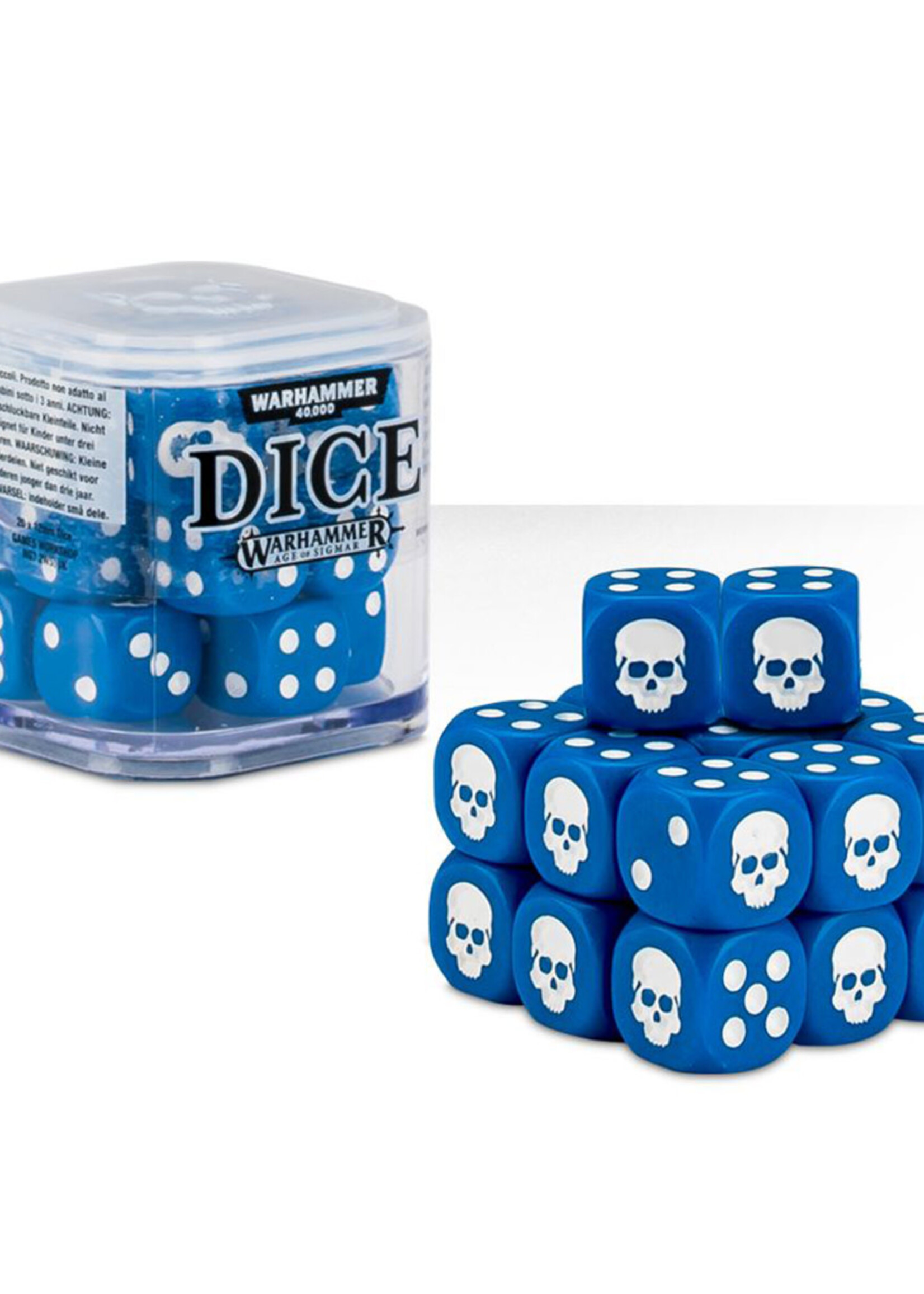 Dice Cube Blue