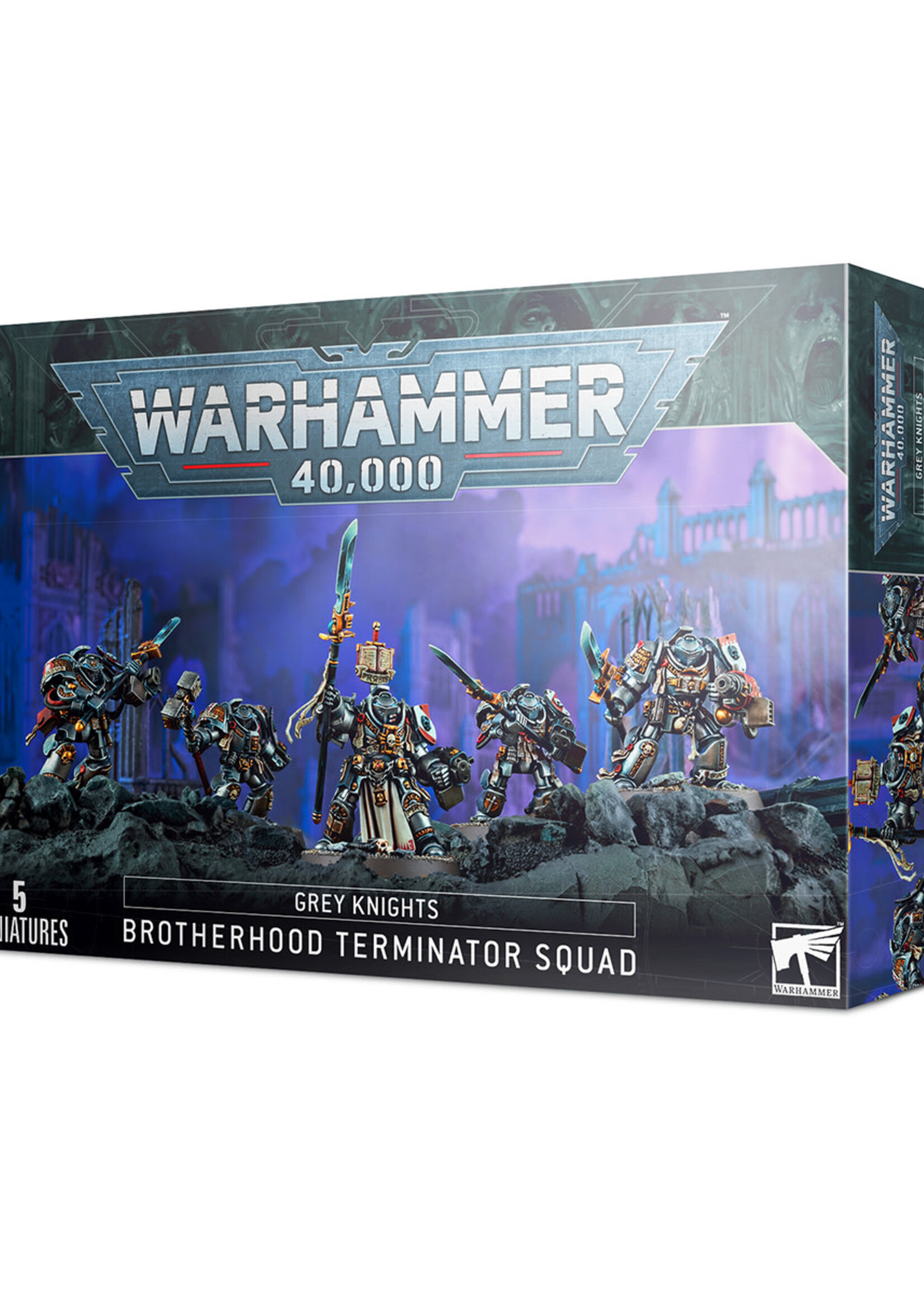 Grey Knights Brotherhood Terminator Squad Warhammer