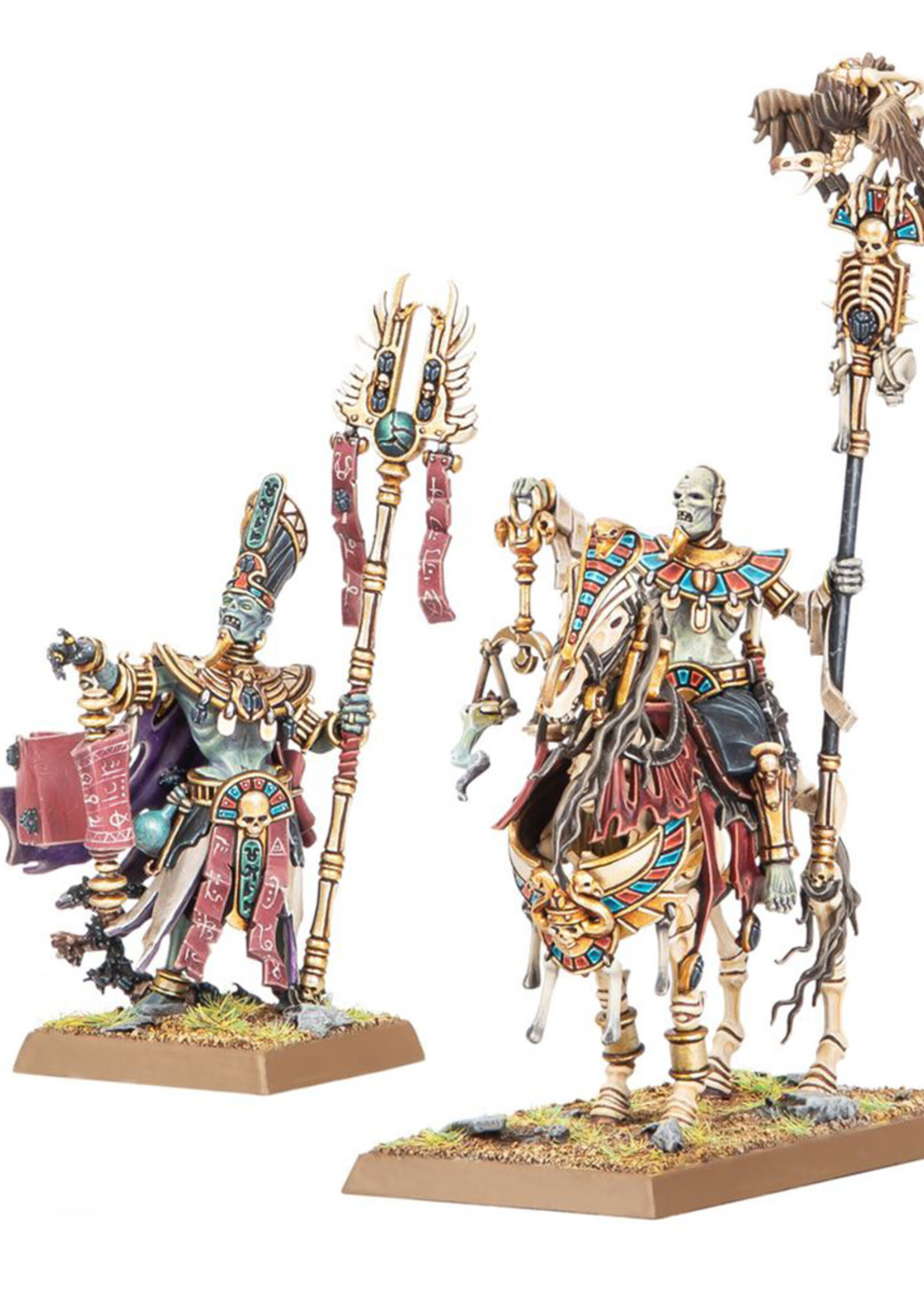 Tomb Kings Of Khemri Liche Priests Warhammer TOW