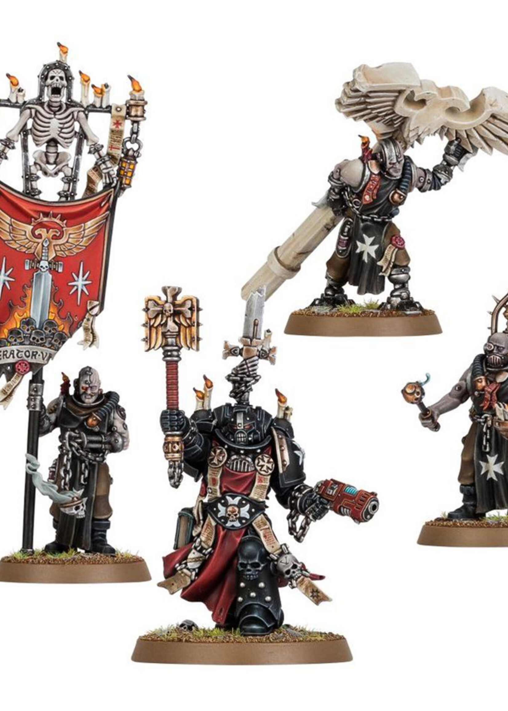 Black Templars Chaplain Grimaldus & Warhammer 40k