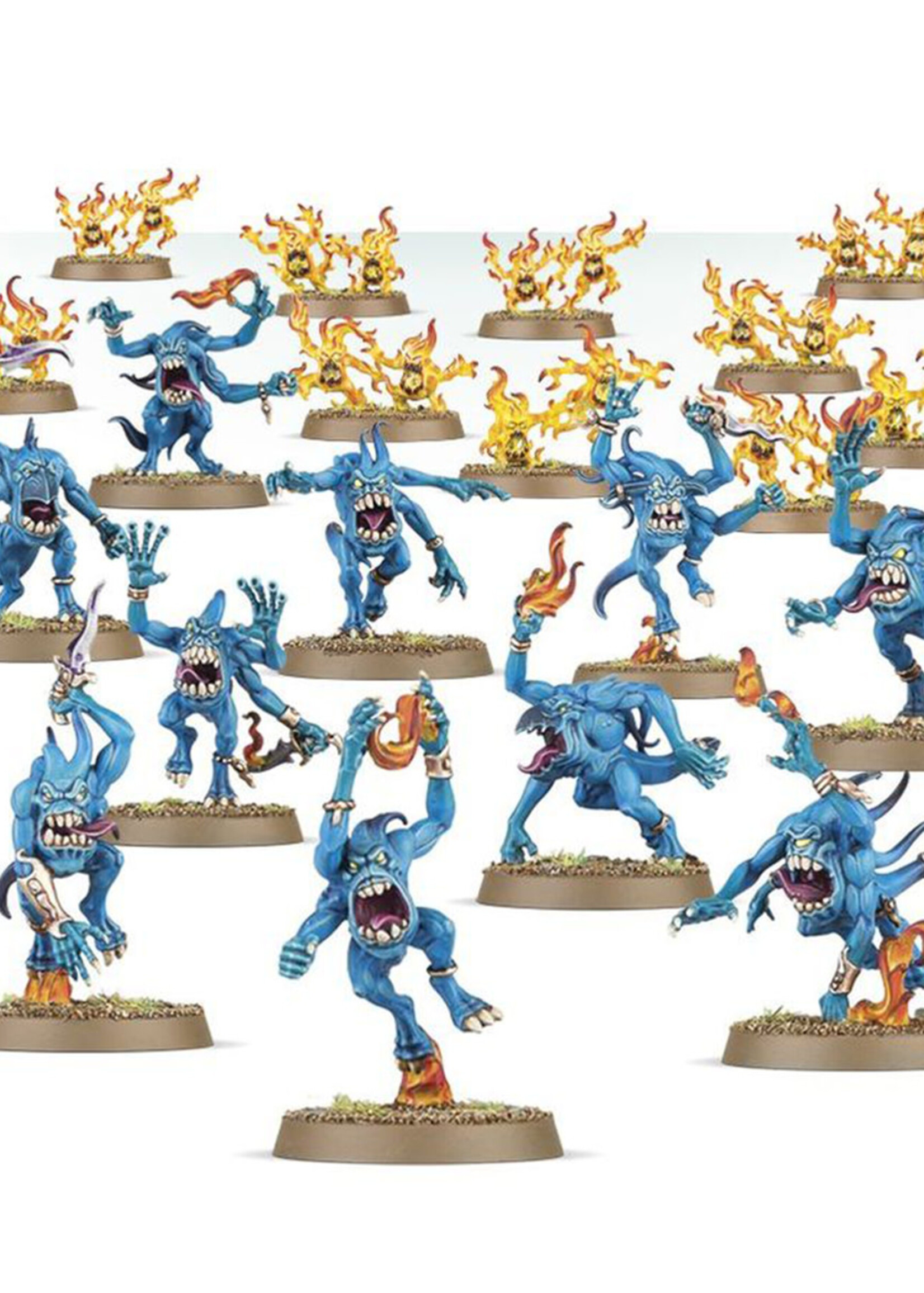 Blue Horrors And Brimstone Horrors Warhammer AOS