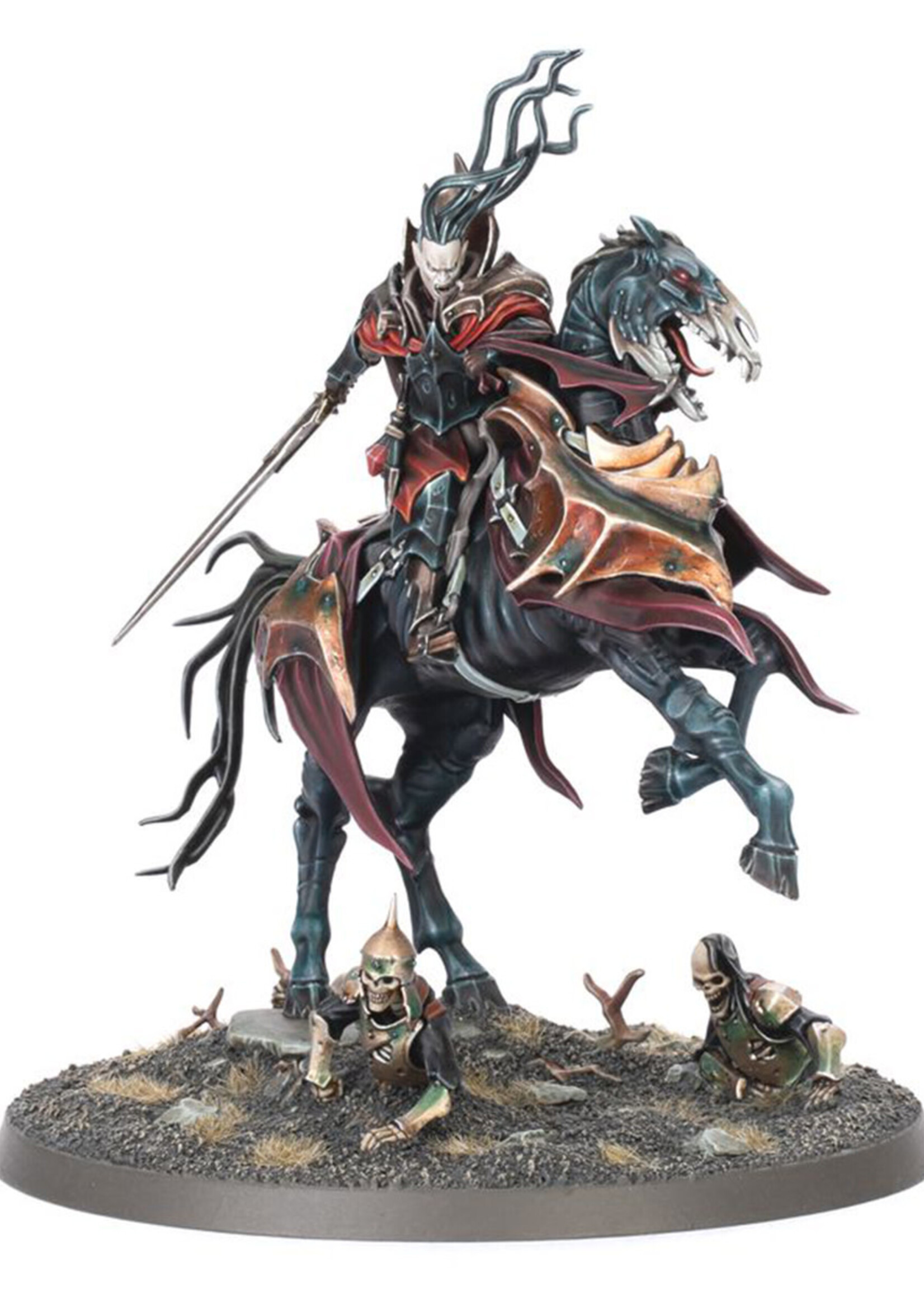 Vampire Lord On Nightmare Steed Warhammer AOS