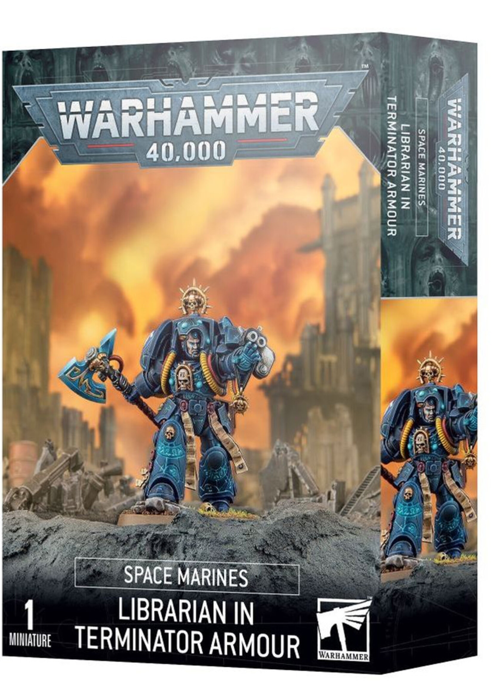 Space Marines Librarian in Terminator Armor Warhammer