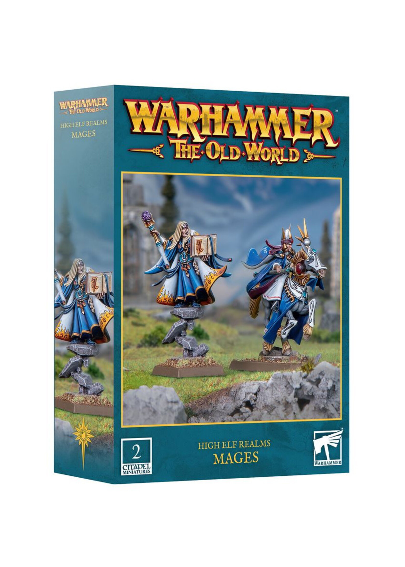 High Elf Realms High Elf Mages Warhammer TOW