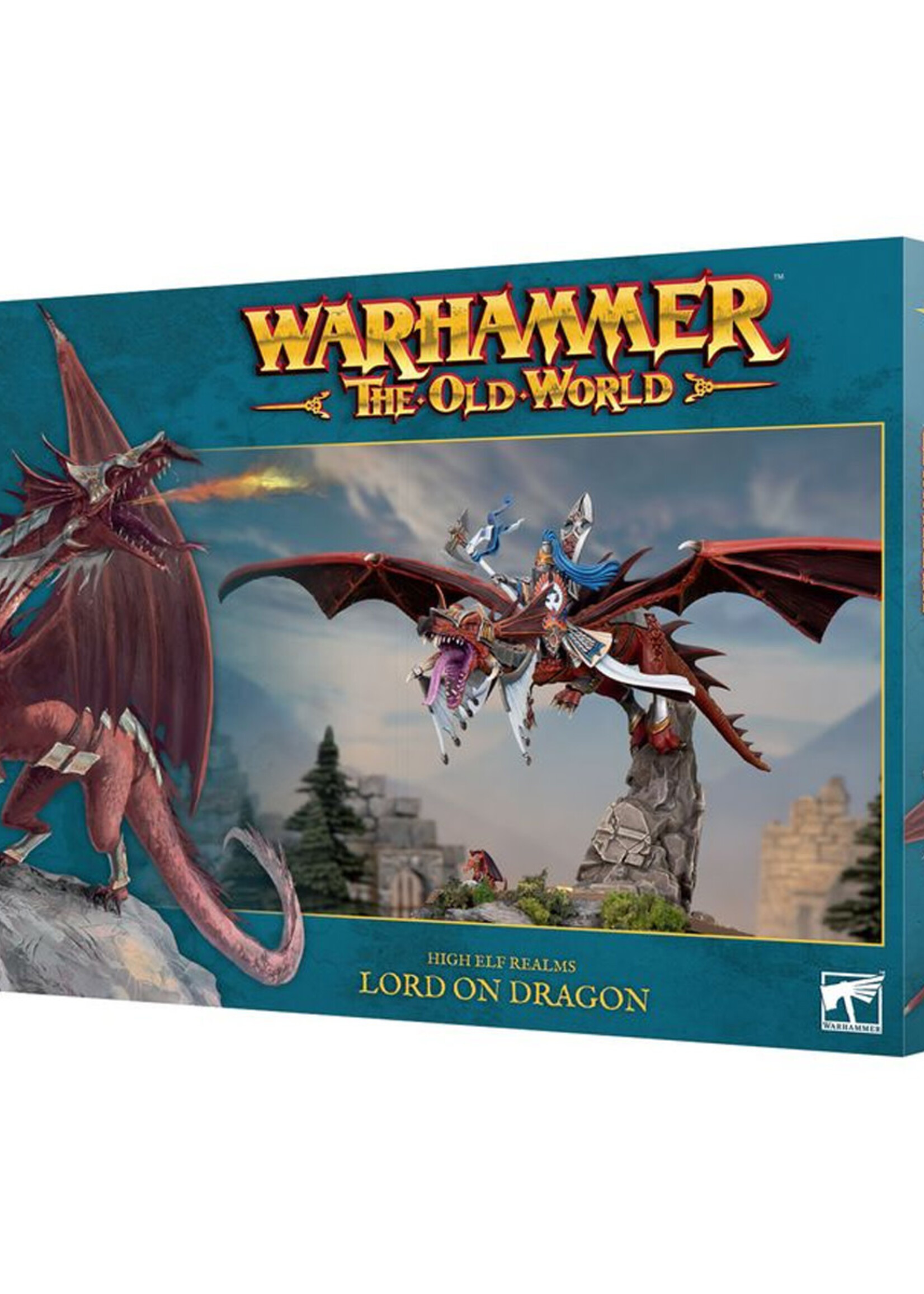 High Elf Realms Lord On Dragon Warhammer ToW