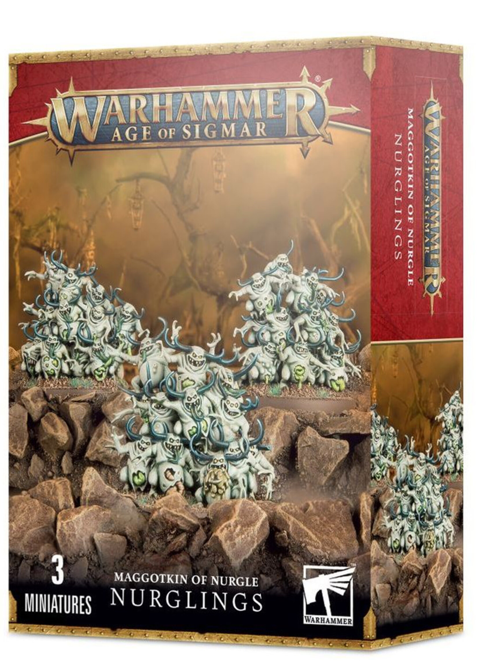 Maggotkin of Nurgle Nurglings Warhammer AoS