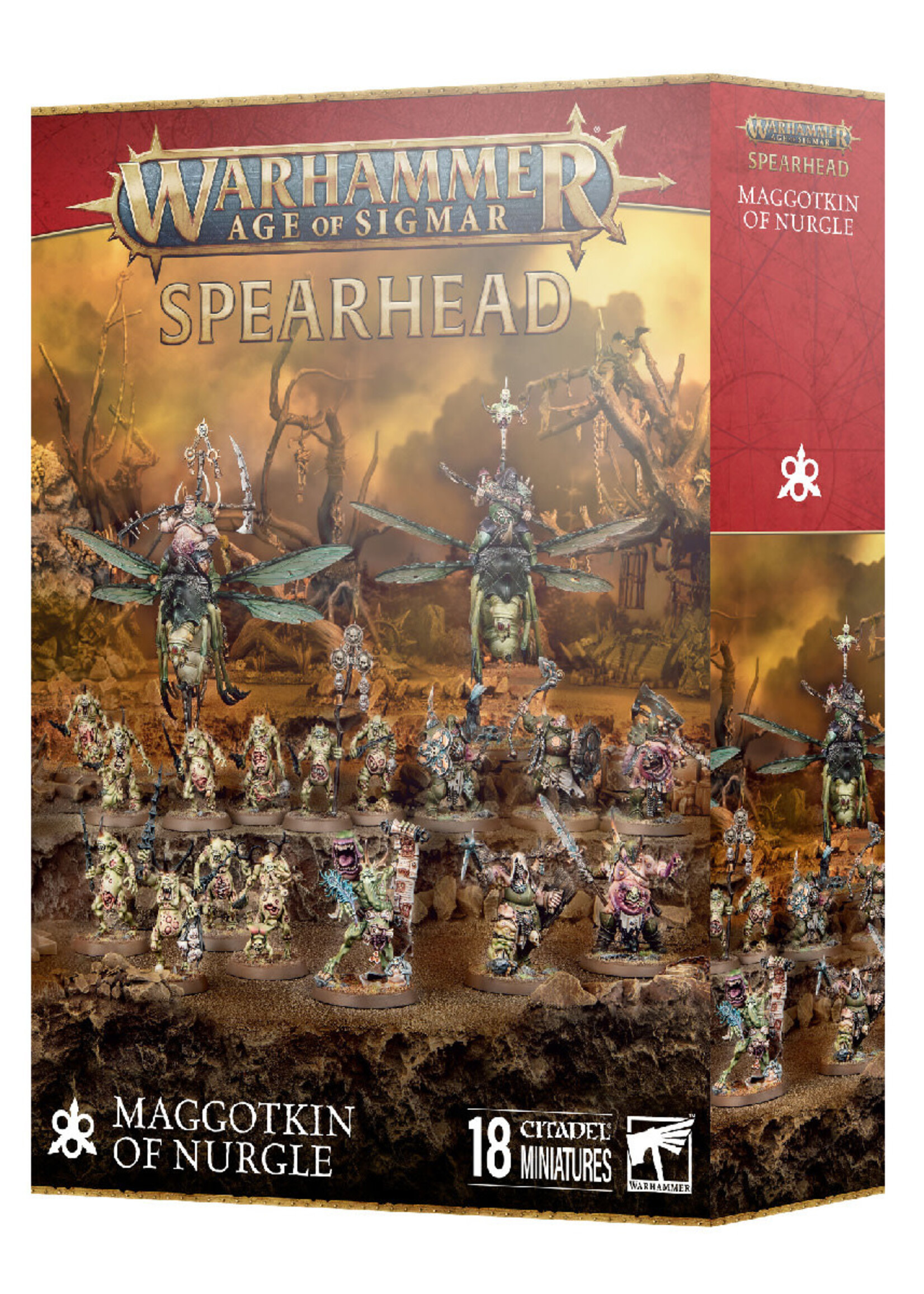 Spearhead Maggotkin of Nurgle Warhammer AoS