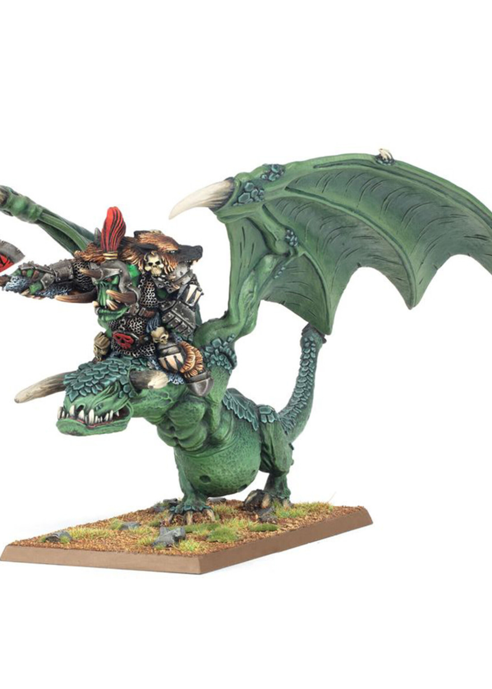 Orc Warboss on Wyvern Warhammer Fantasy