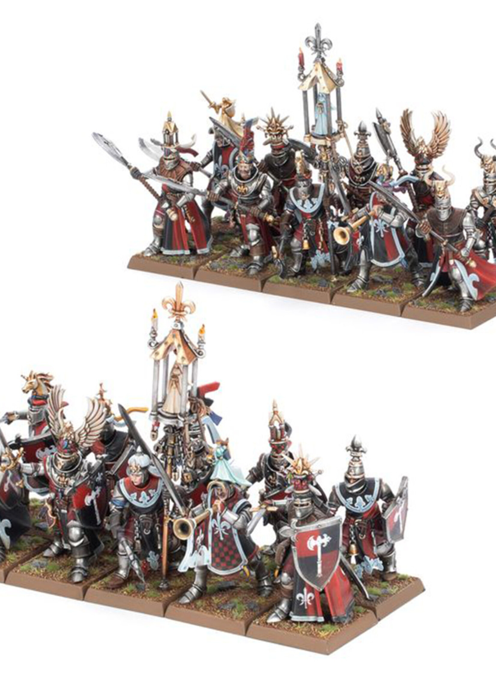 Knights of the Realm on Foot Warhammer The Old World