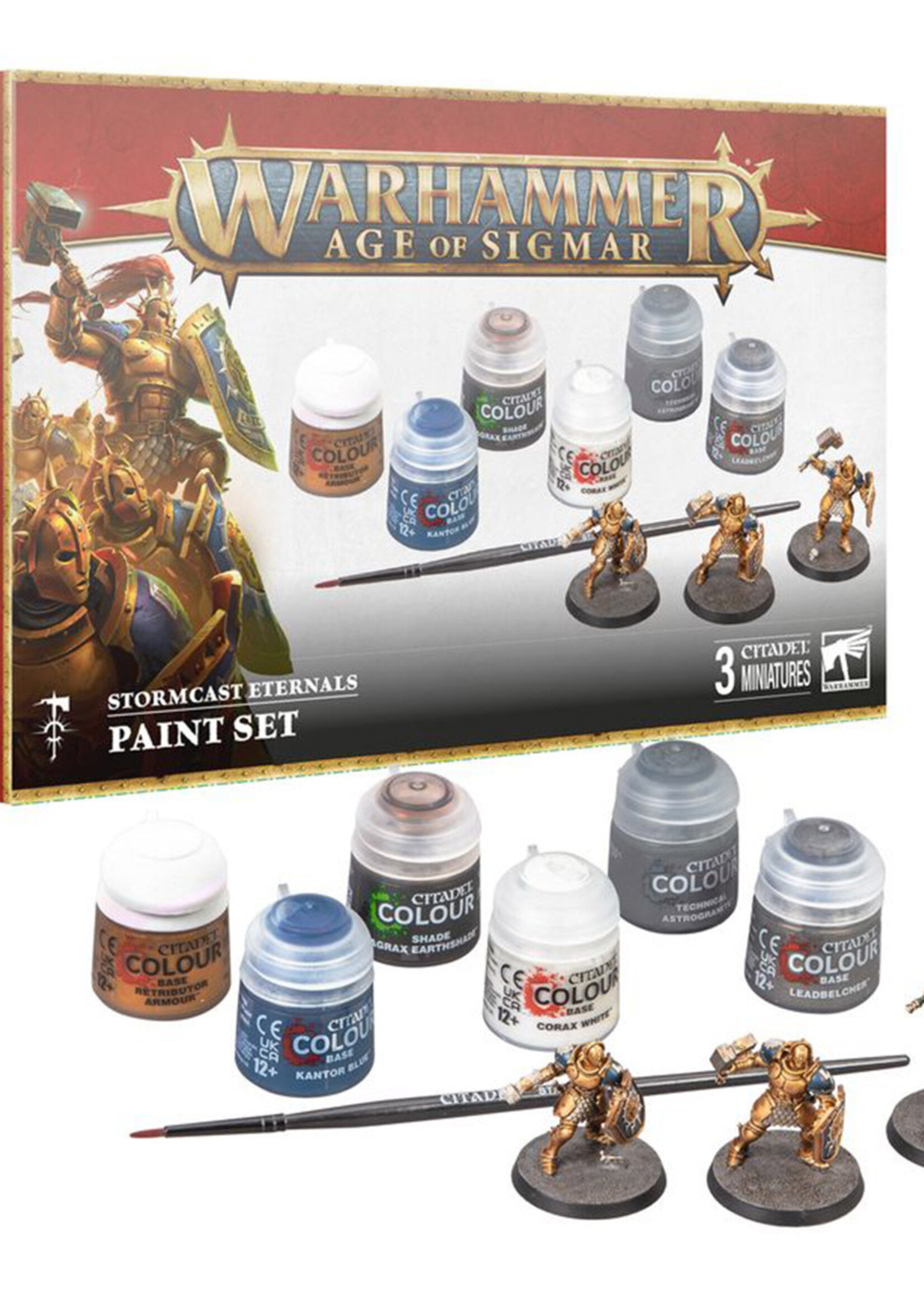 Stormcast Eternals Paints Set AOS Warhammer