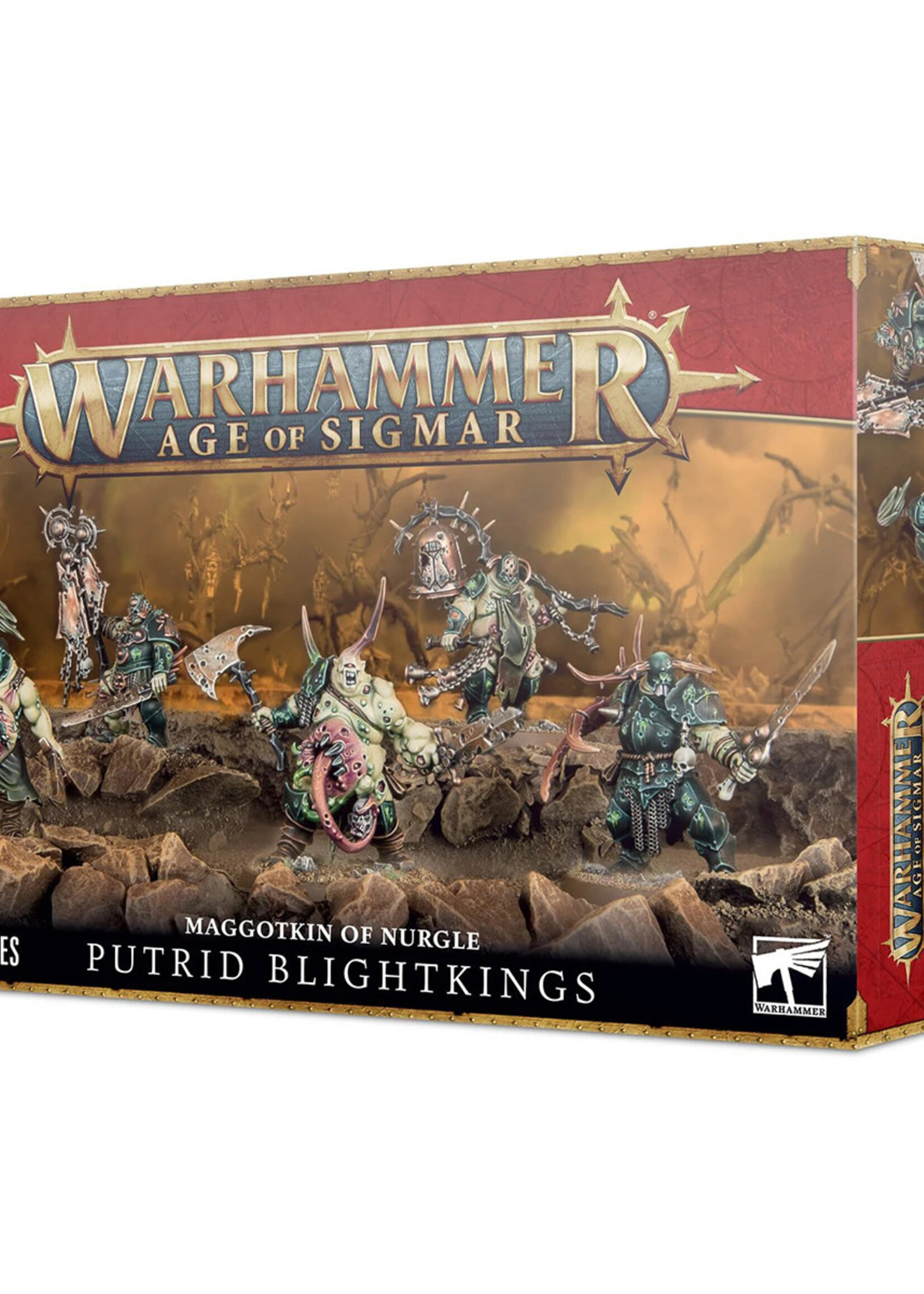 Maggotkin Of Nurgle Putrid Blightkings Warhammer AoS