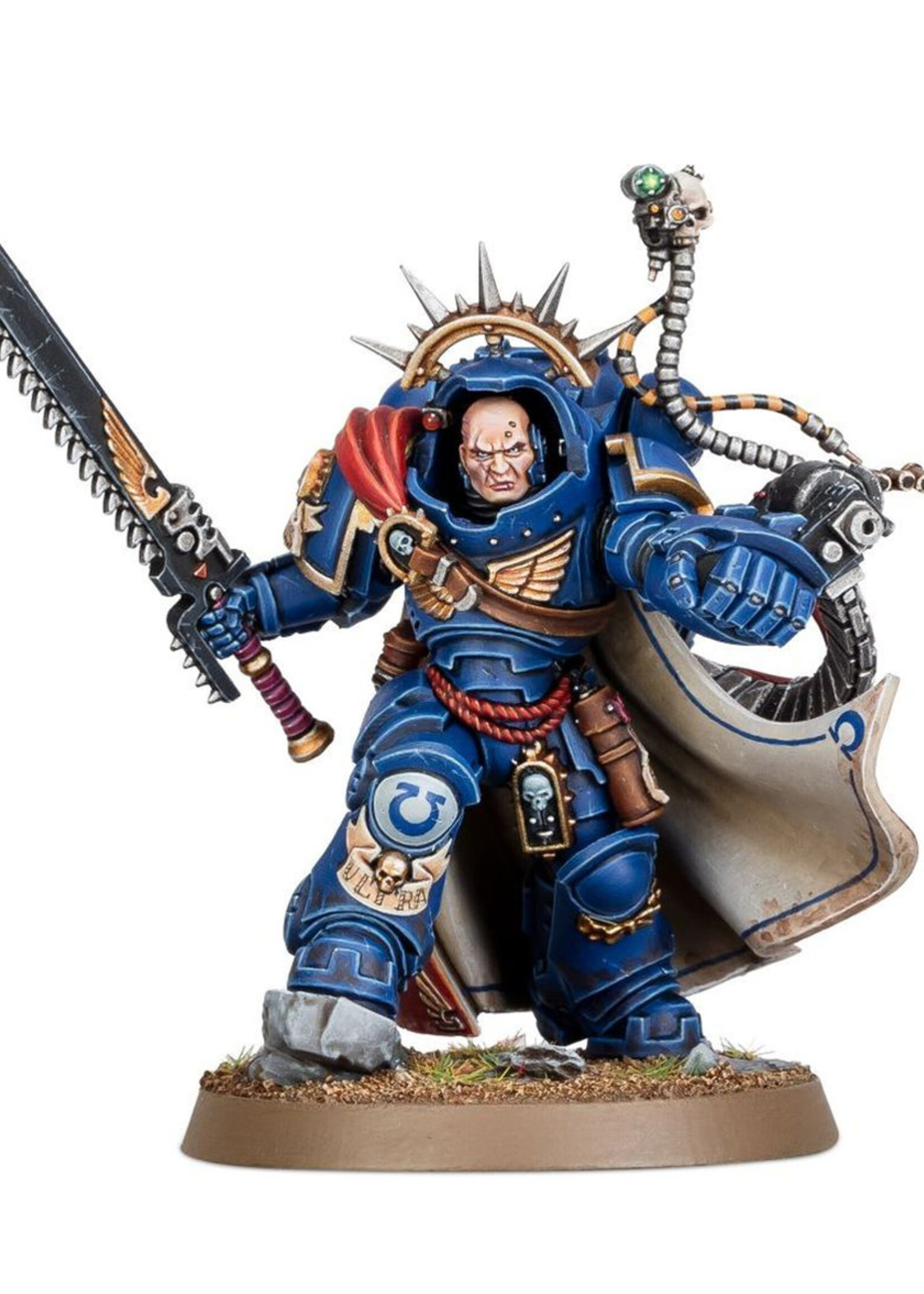 Space Marines Captain in Gravis Armour Warhammer 40K