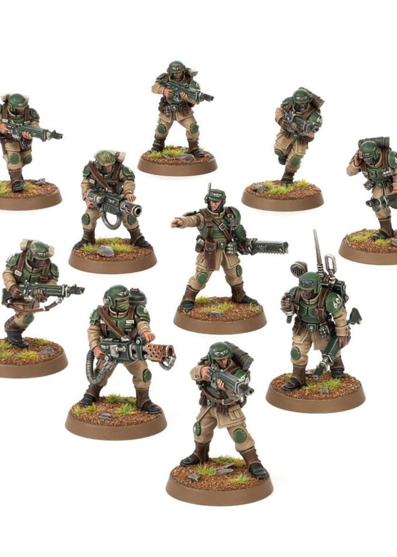 Astra Militarum Cadian Shock Troops Warhammer 40K