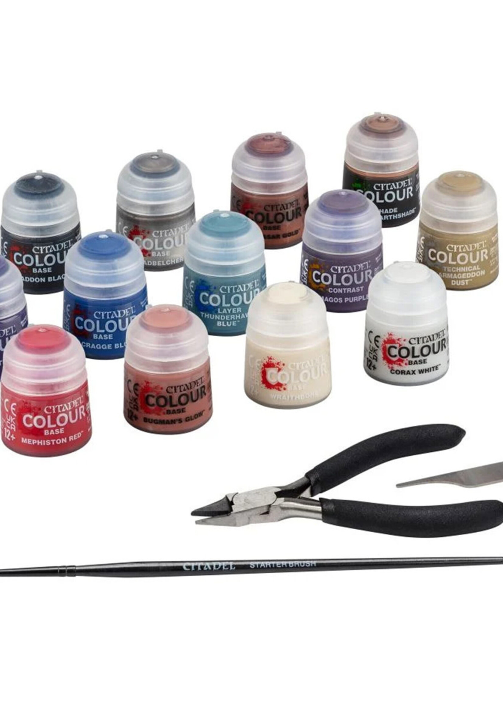 Warhammer 40K Paints + Tools Set