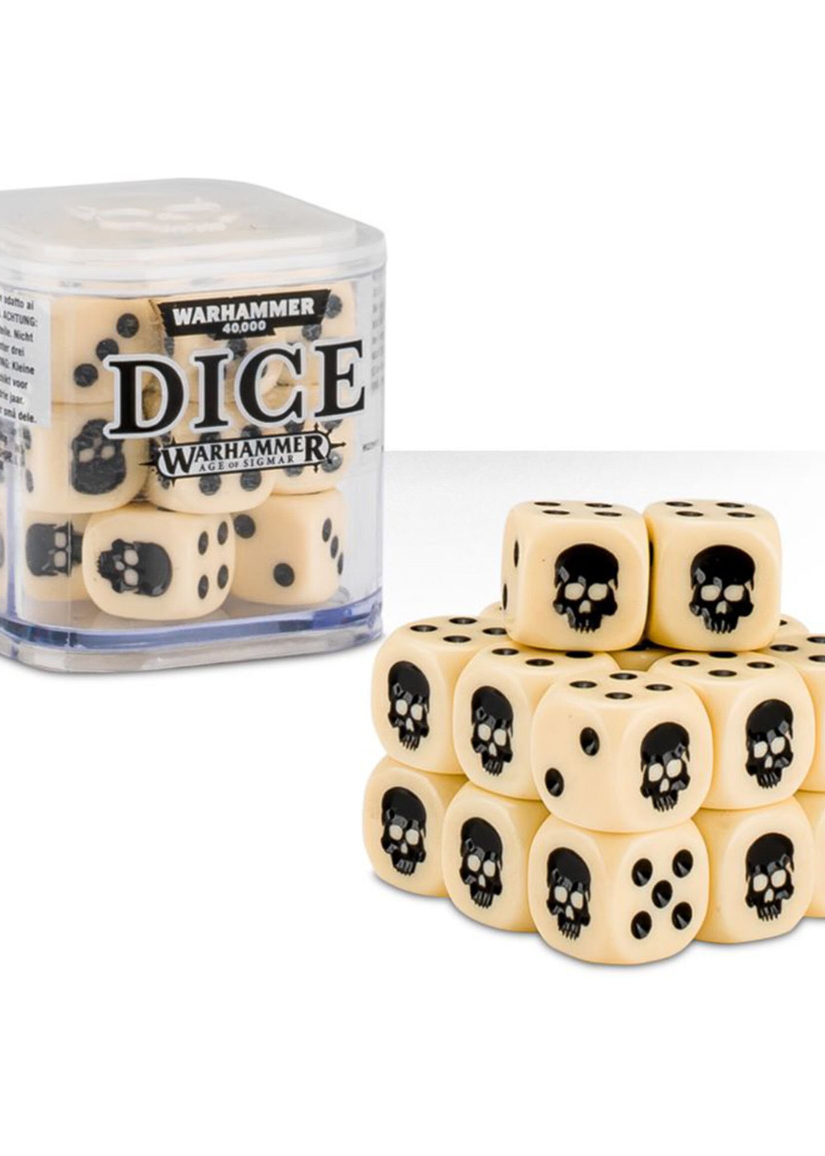 Dice Cube Bone